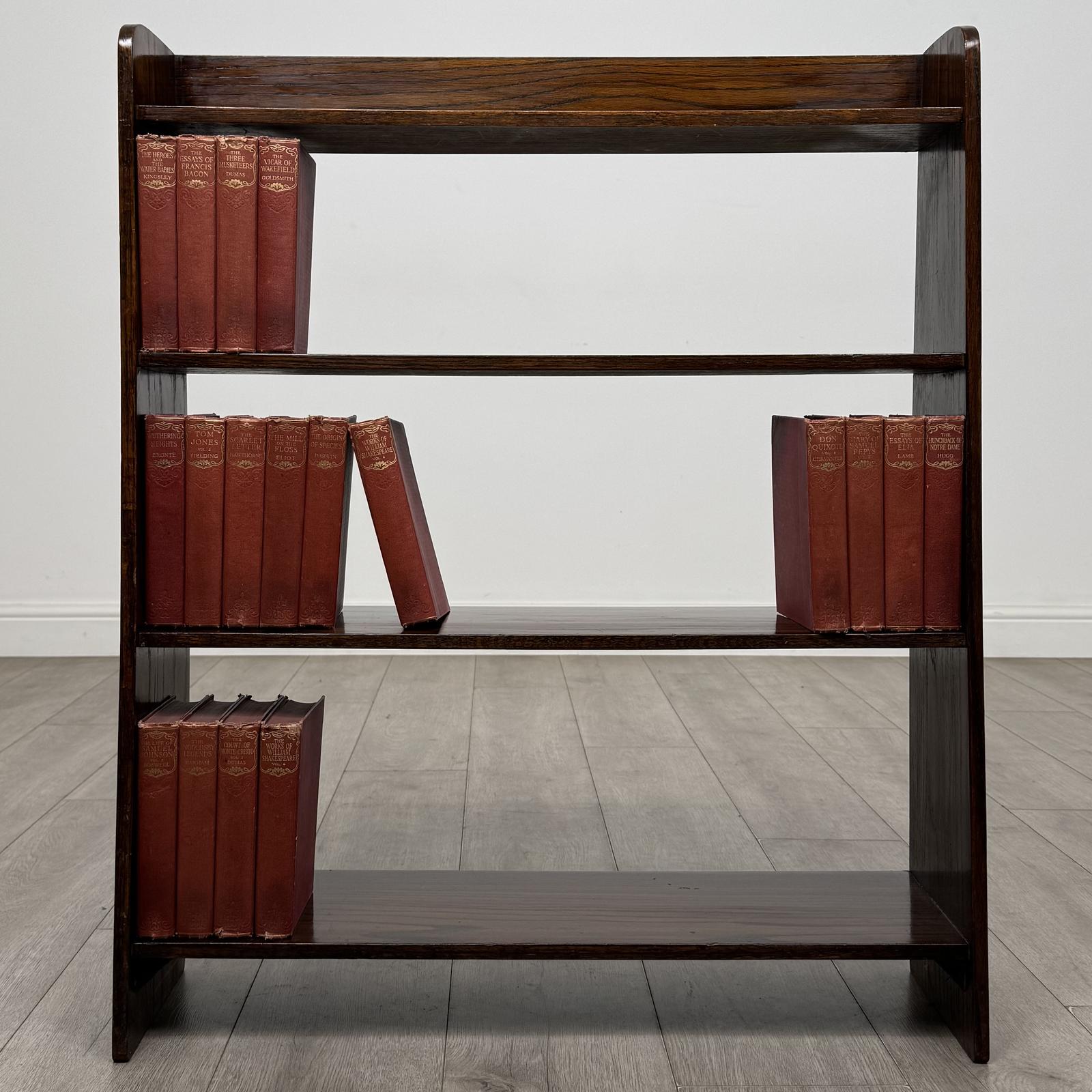 Antique 20th Century Edwardian Open Bookcase In Oak (1 of 10) Antique 20th Century Edwardian Open Bookcase In Oak (1 of 10)