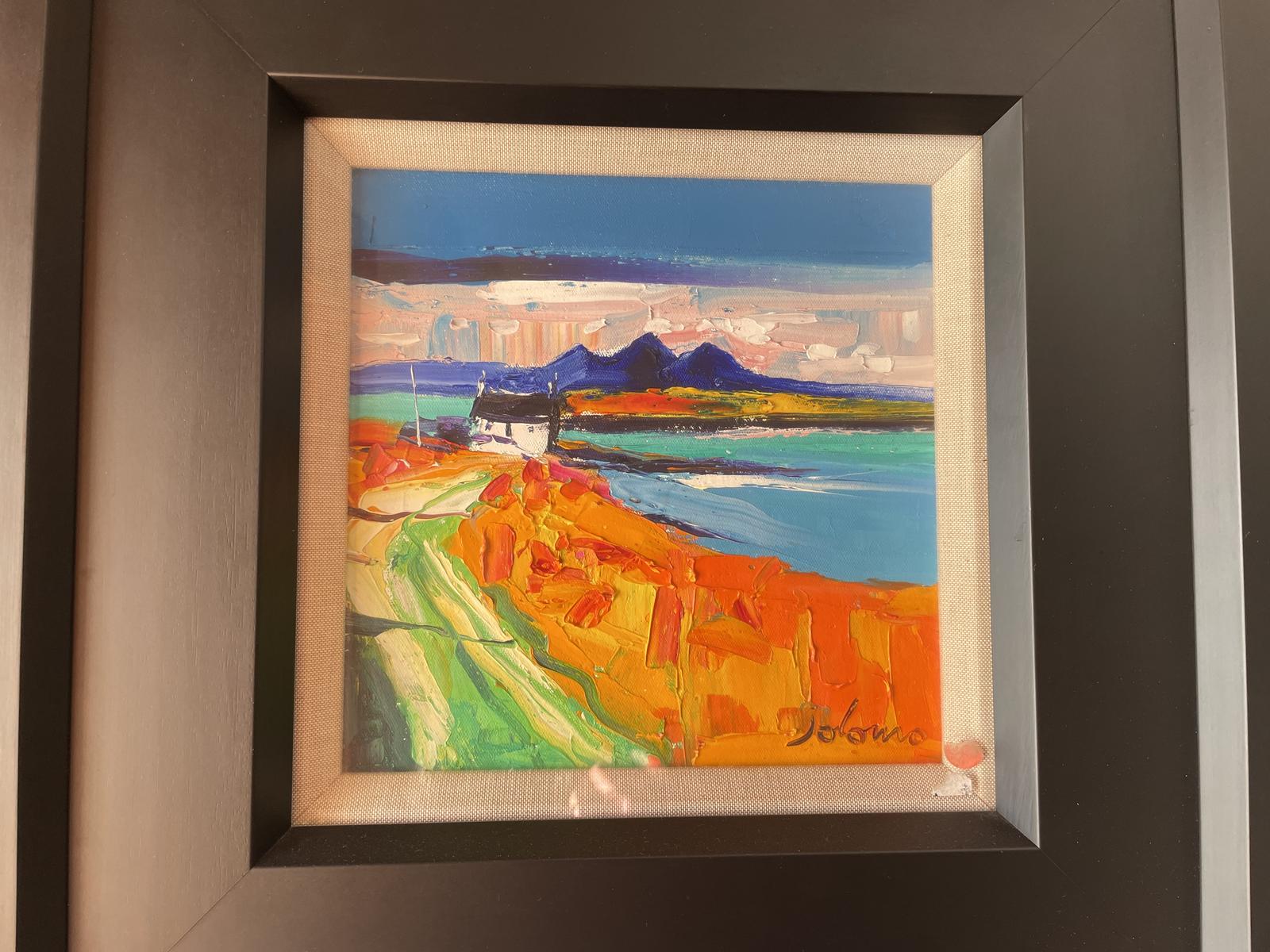 Hebridean Scene by John Lowrie Morrison OBE (1948-) (1 of 3)