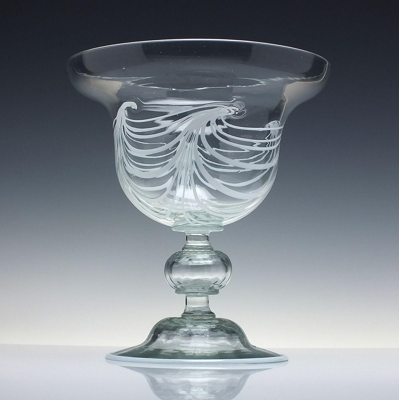 Rare Large Graystan Pedestal Bowl Designed by Elizabeth Graydon-stannus C1930 (1 of 7) Rare Large Graystan Pedestal Bowl Designed by Elizabeth Graydon-stannus C1930 (1 of 7)