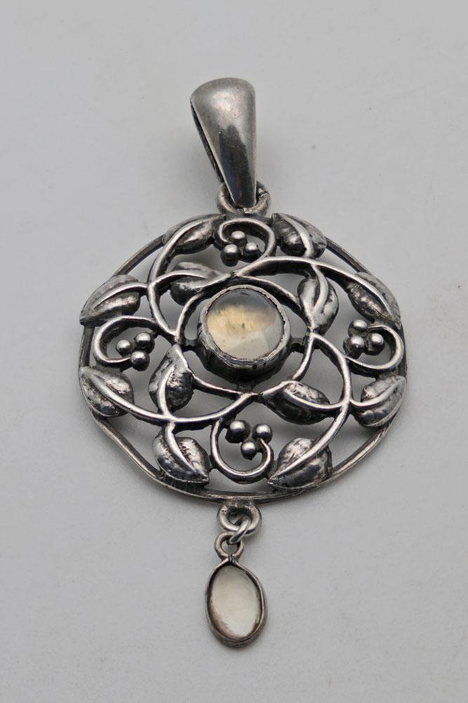 Silver Pendant by Liberty & Co on Chain (1 of 2)
