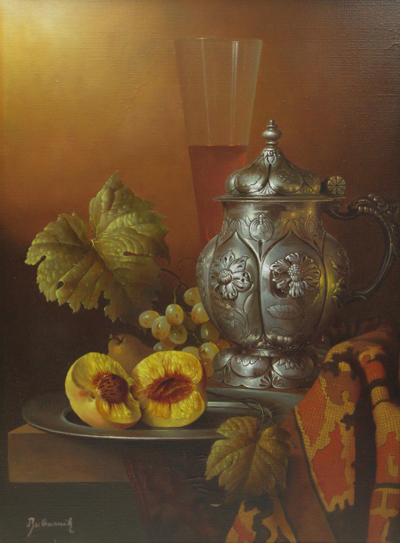 Andreas Gyula Bubarnik (1936-2010) Still Life Oil (1 of 6)