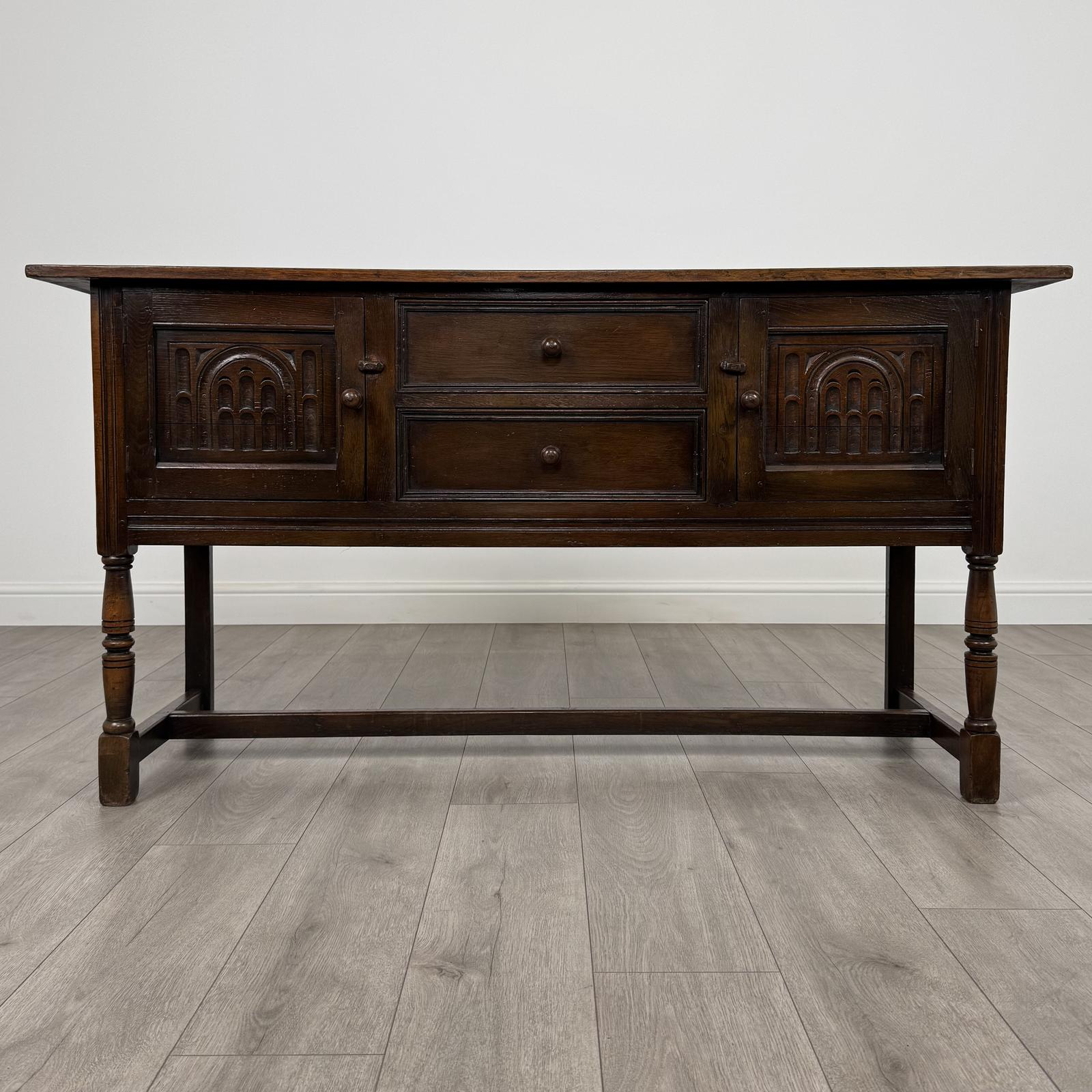 Antique 20th Century Sideboard In Oak (1 of 12) Antique 20th Century Sideboard In Oak (1 of 12)
