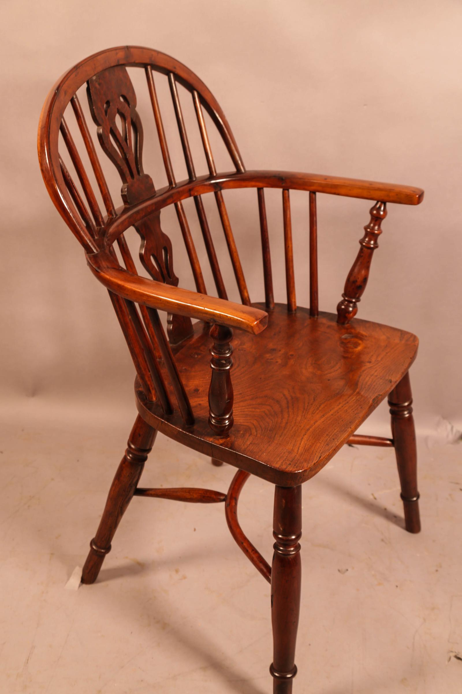 Yew Wood Low Back Windsor Chair Rockley Maker (1 of 10) Yew Wood Low Back Windsor Chair Rockley Maker (1 of 10)