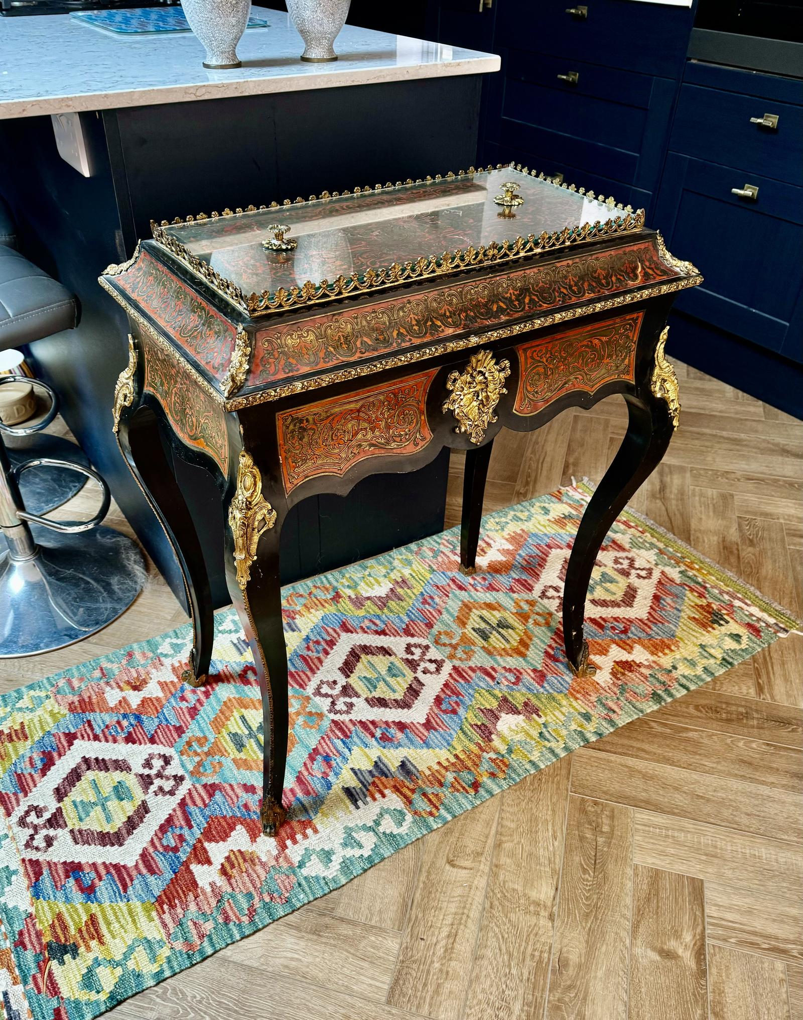 French 19th Century Boulle Jardiniere Table (1 of 10) French 19th Century Boulle Jardiniere Table (1 of 10)