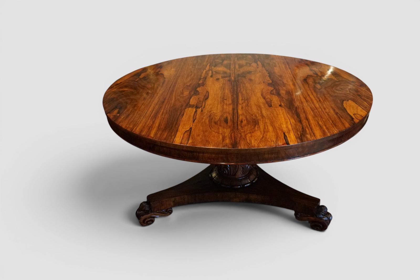 William IV Circular Rosewood Dining Table (1 of 6) William IV Circular Rosewood Dining Table (1 of 6)