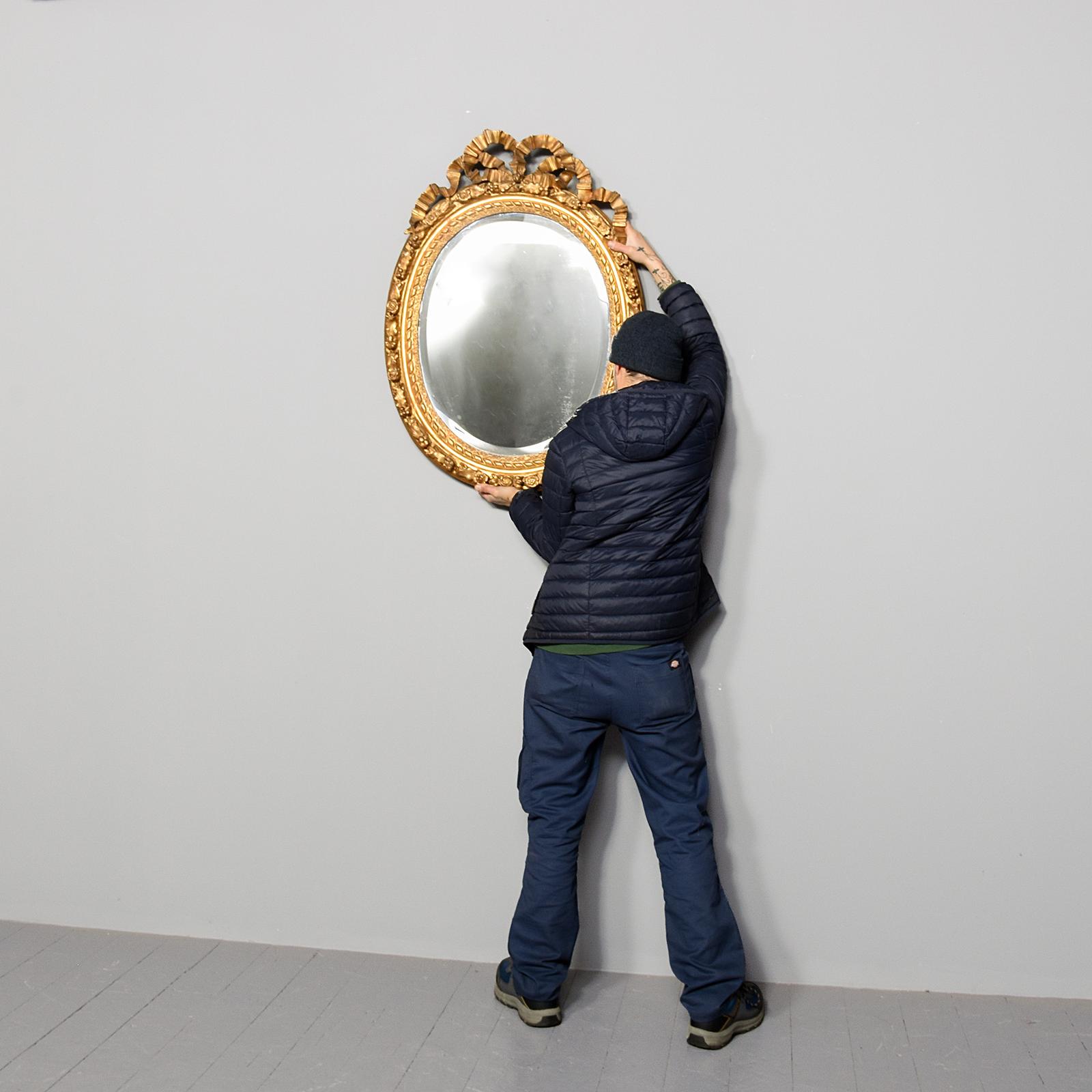 Early Victorian Carved & Gilded Overmantel Mirror (1 of 6) Early Victorian Carved & Gilded Overmantel Mirror (1 of 6)