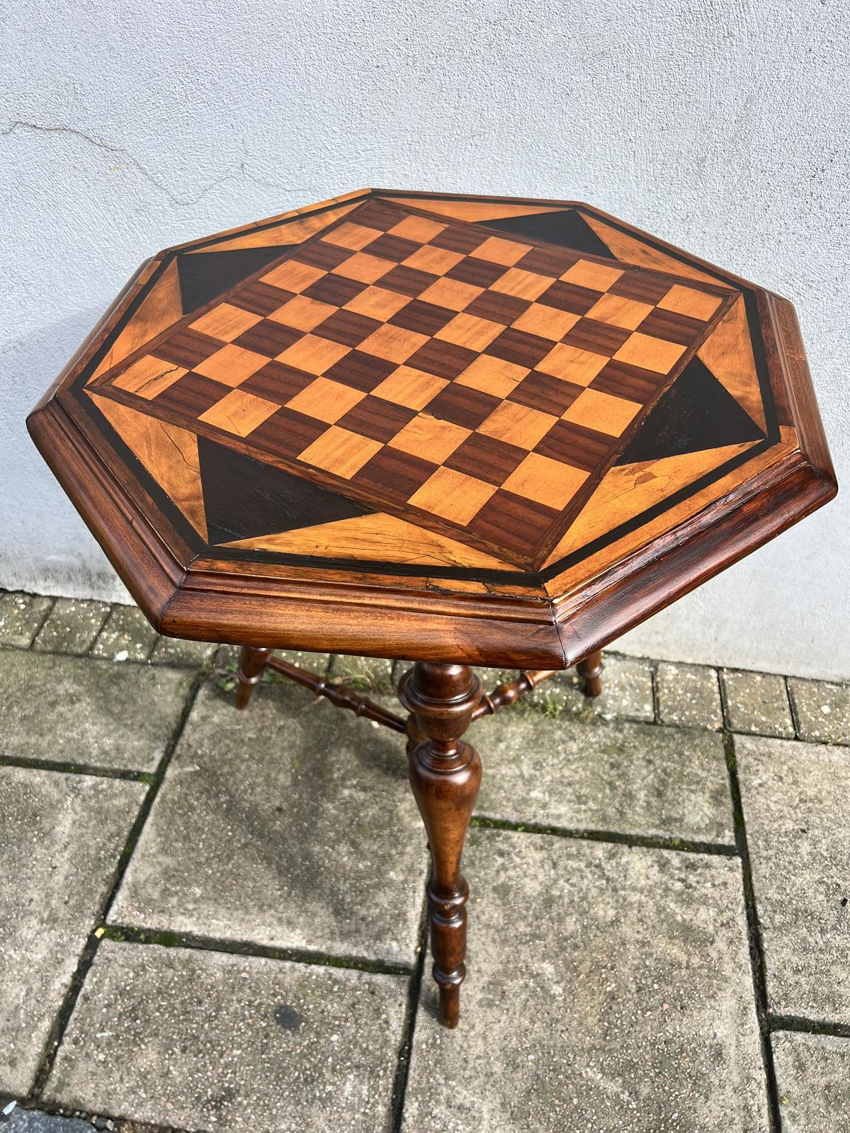 Victorian Gypsy Chess Table (1 of 4)