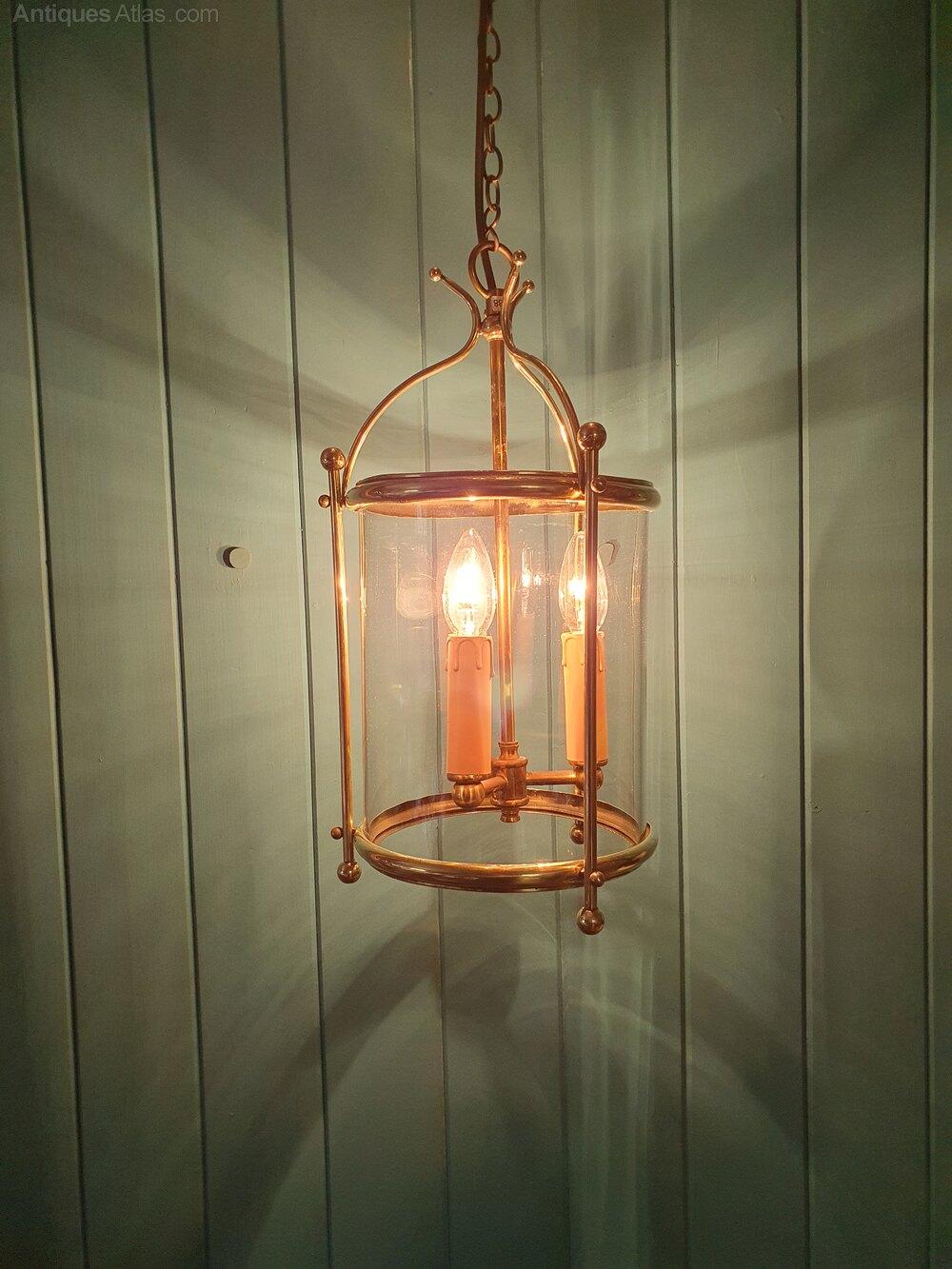 Round Antique Hall Lantern 8" (1 of 1) Round Antique Hall Lantern 8" (1 of 1)