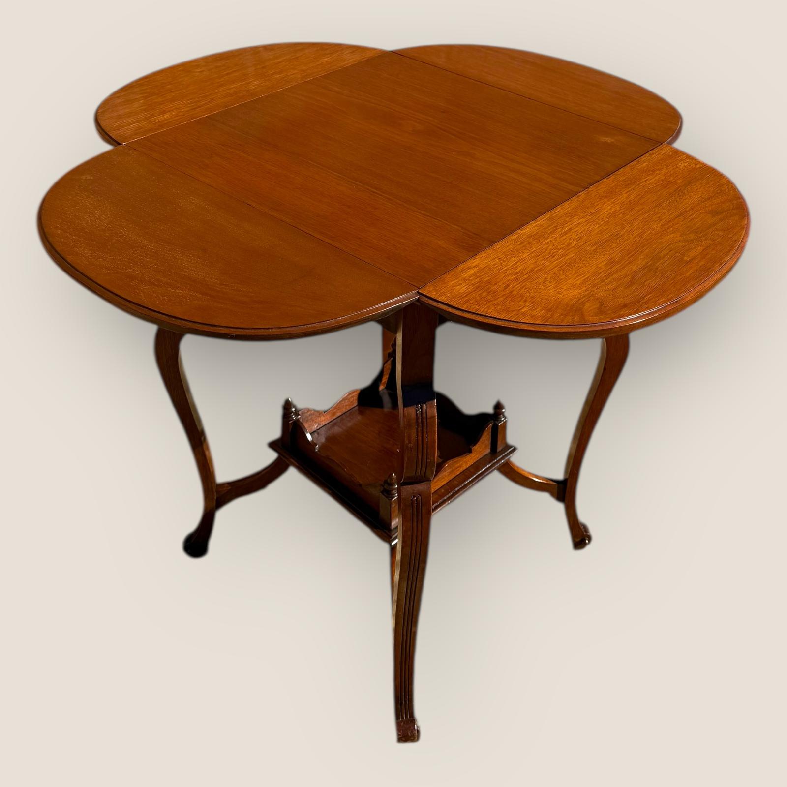 Antique Edwardian Walnut Drop-leaf Occasional Table (1 of 12) Antique Edwardian Walnut Drop-leaf Occasional Table (1 of 12)