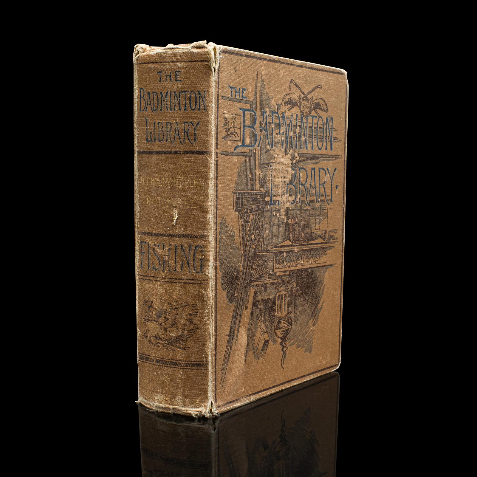 Antique Badminton Library Book, Fishing, Reference, English, Sporting Interest (1 of 12)