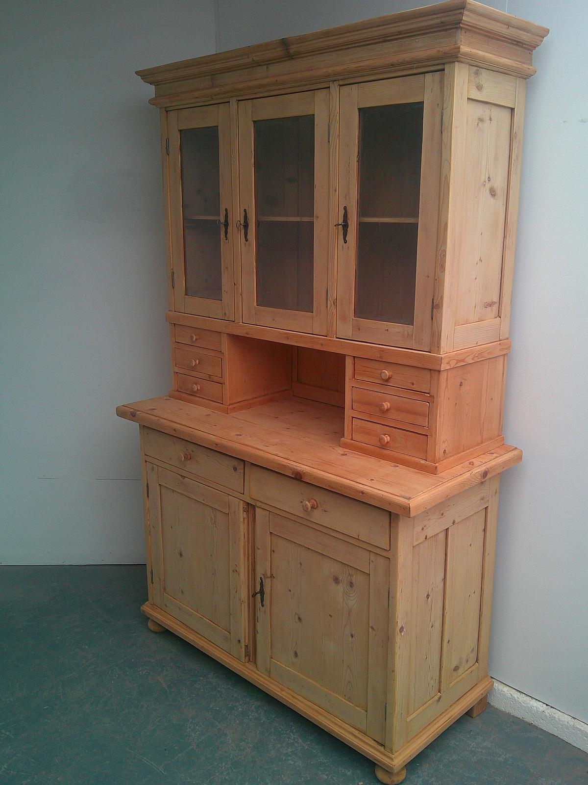 Superb Victorian Antique Pine 6 Spice Drawer Dresser to wax / paint (1 of 10)