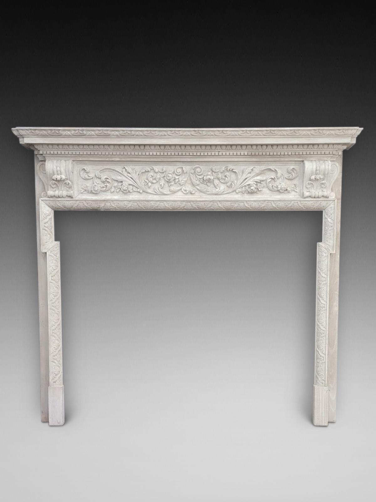 Decorative Georgian Fire Surround (1 of 6) Decorative Georgian Fire Surround (1 of 6)