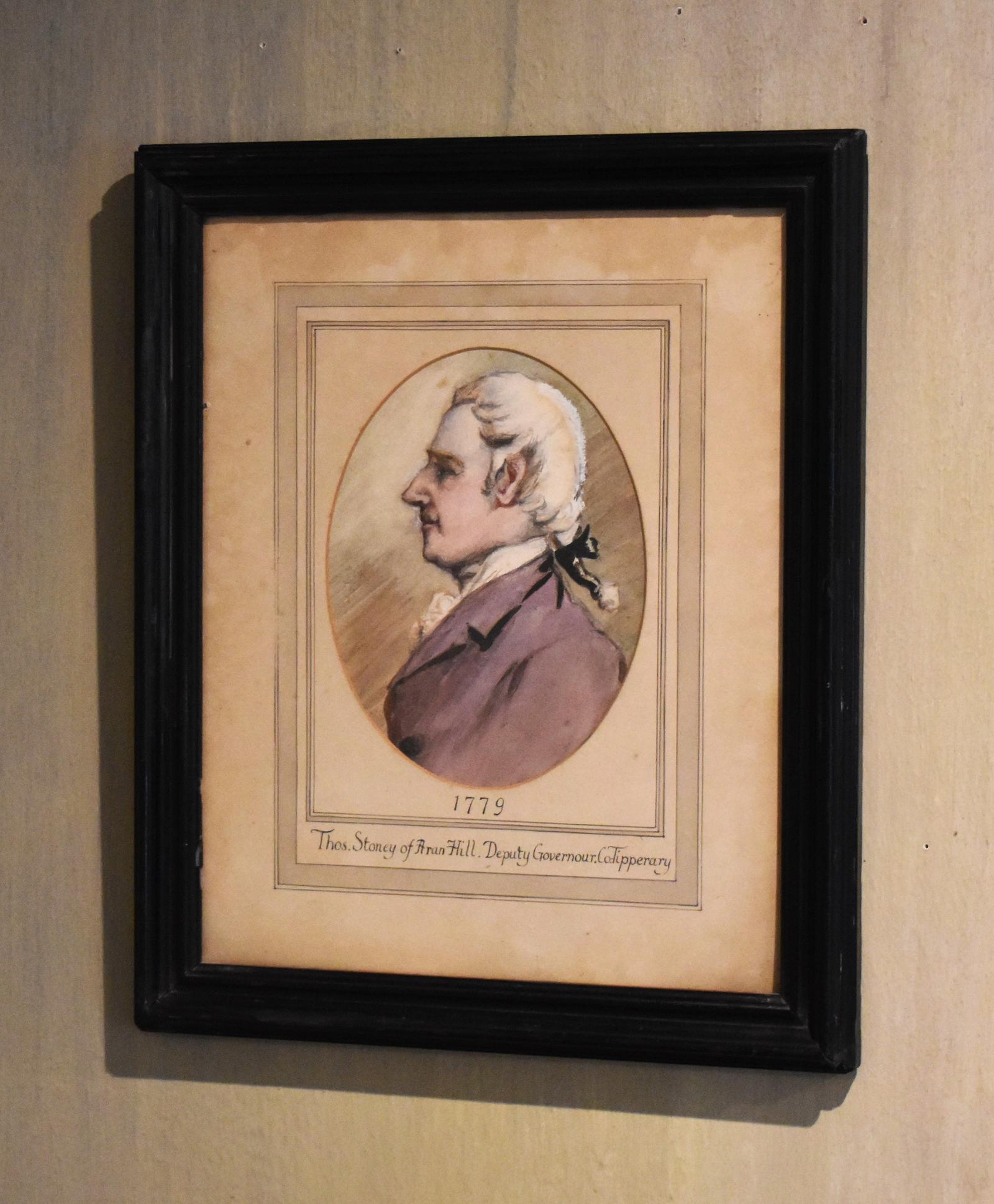 Irish Georgian Watercolour Portrait (1 of 5) Irish Georgian Watercolour Portrait (1 of 5)