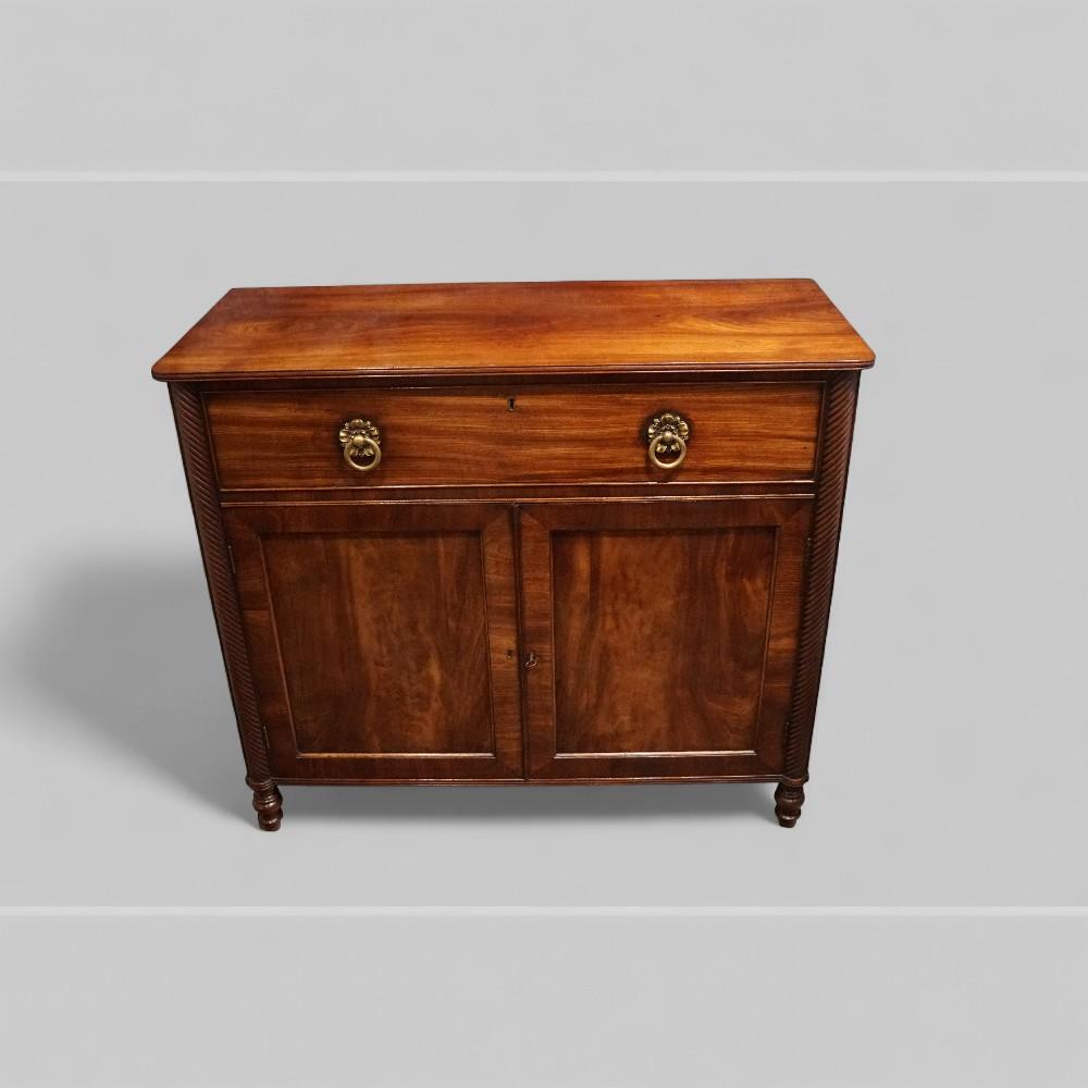 Regency Mahogany Side Cabinet (1 of 12)