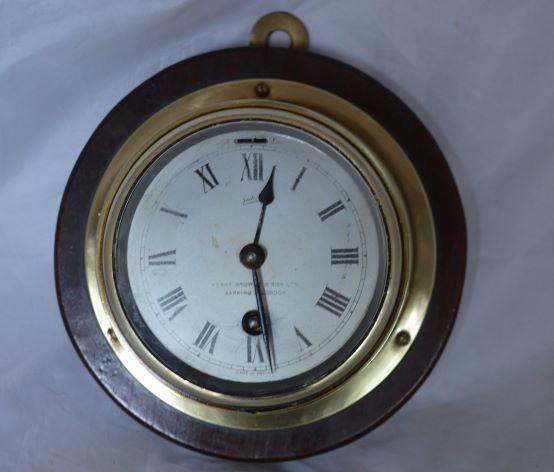 Small Ships Clock Browne & Sons London (1 of 4) Small Ships Clock Browne & Sons London (1 of 4)