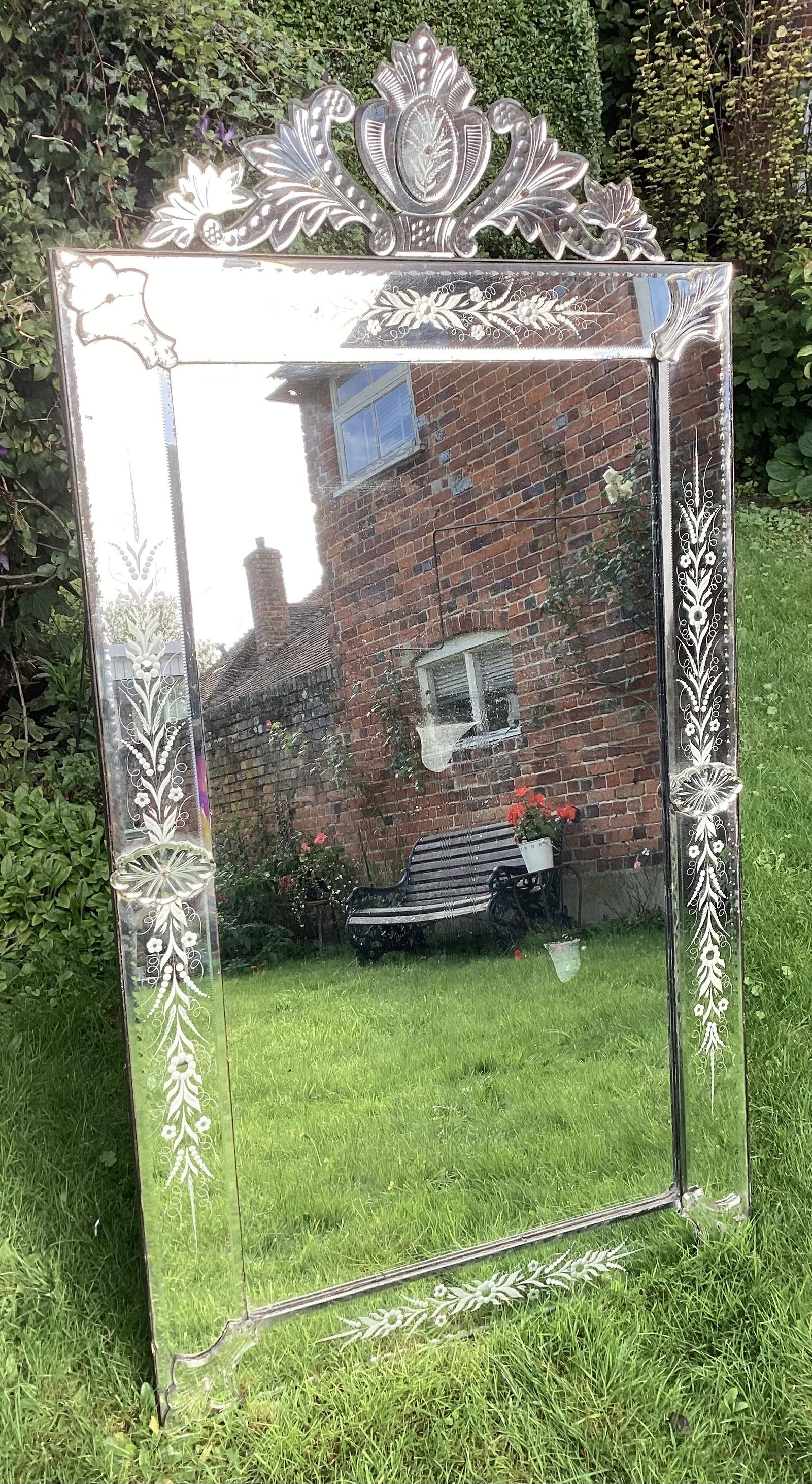 Large Venetian Mirror (1 of 5) Large Venetian Mirror (1 of 5)