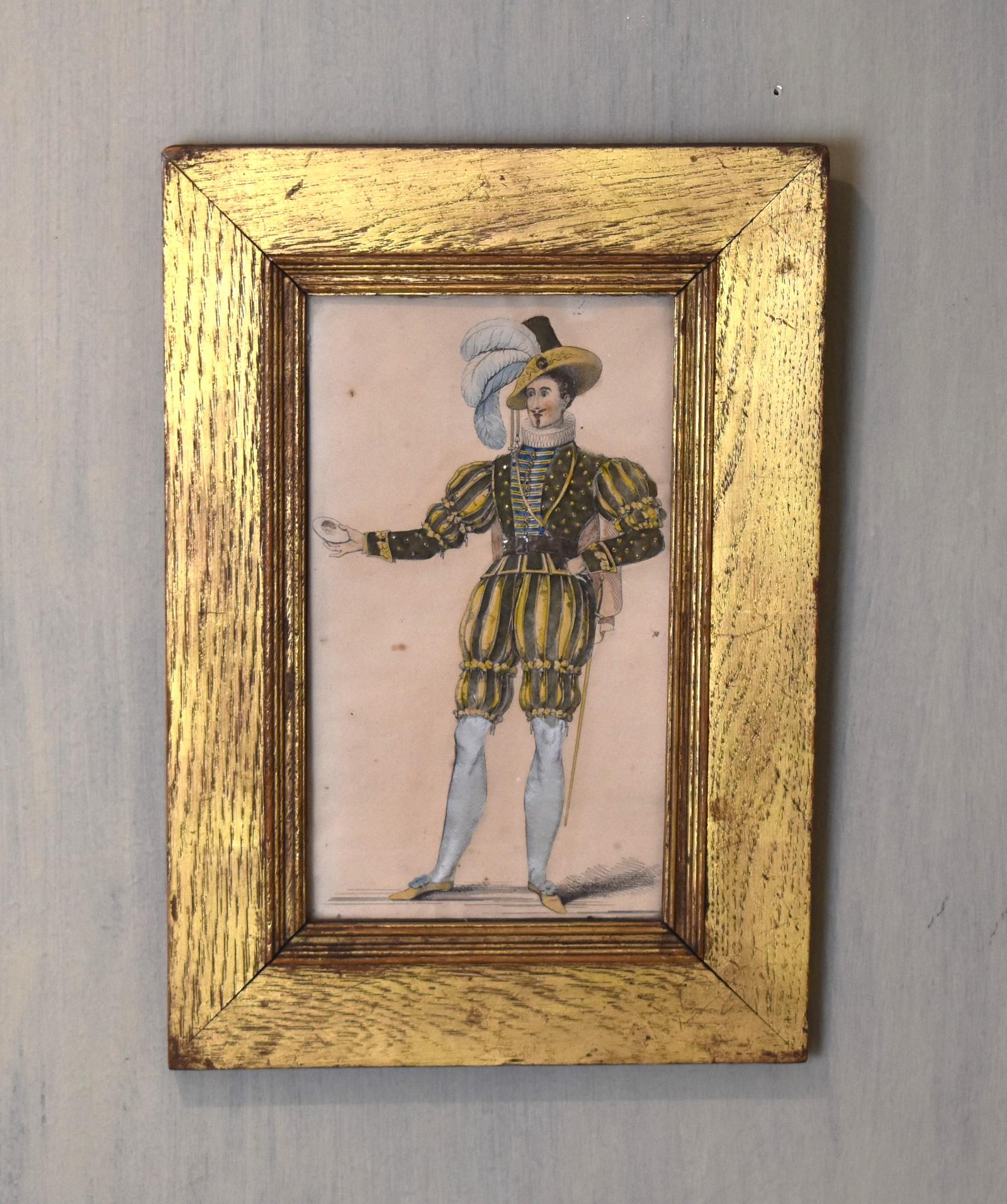 Nineteenth Century Tinsel Print (1 of 5) Nineteenth Century Tinsel Print (1 of 5)