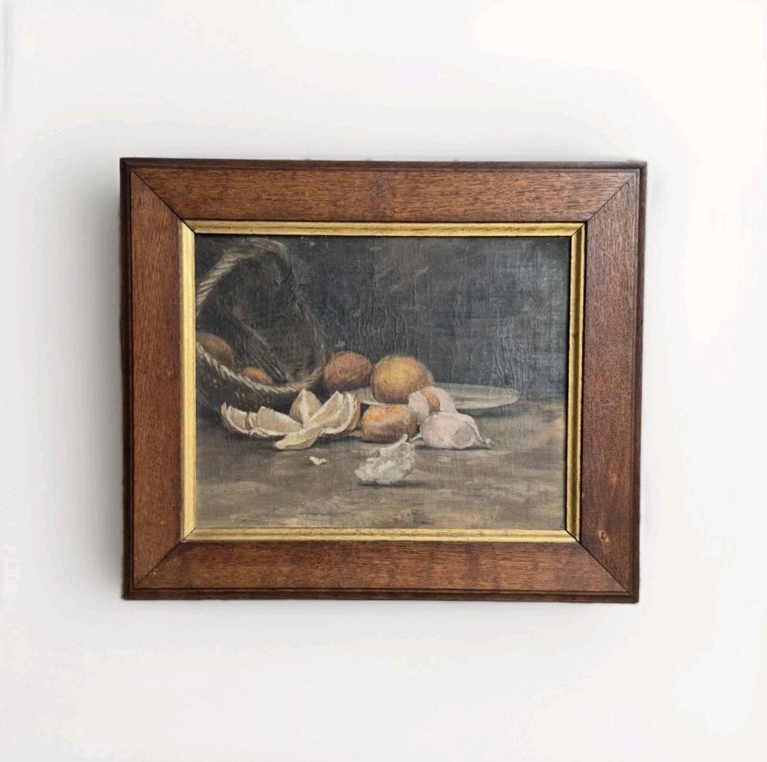 Antique French Still Life Oil Painting Fruit & Citrus (1 of 28) Antique French Still Life Oil Painting Fruit & Citrus (1 of 28)
