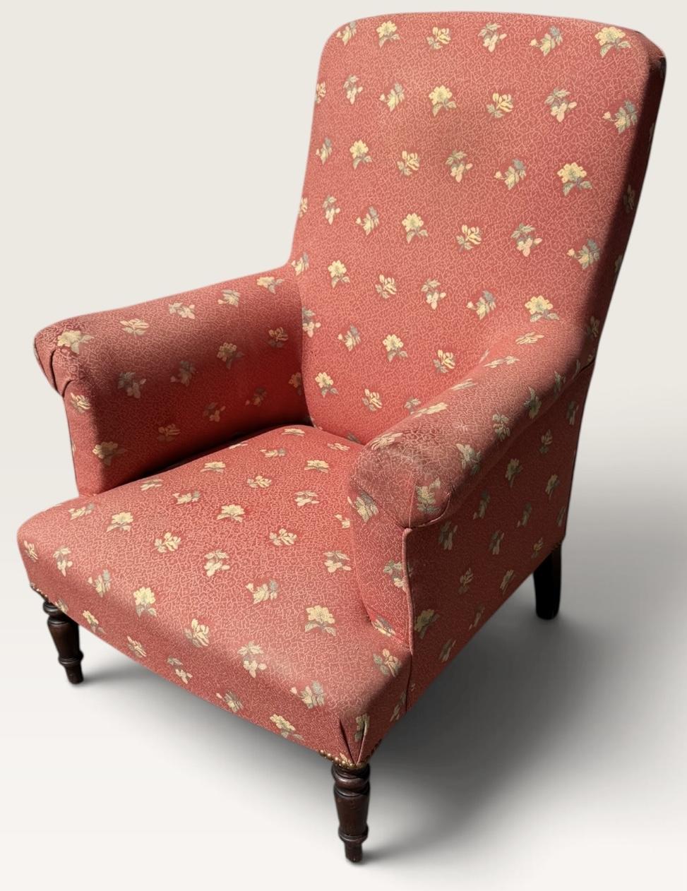 Single 19th Century Armchair (1 of 5) Single 19th Century Armchair (1 of 5)