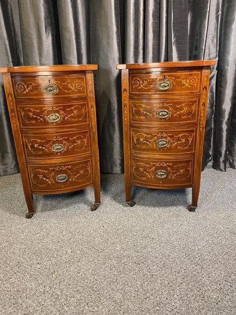 Pair of Bedside Chests (1 of 8)