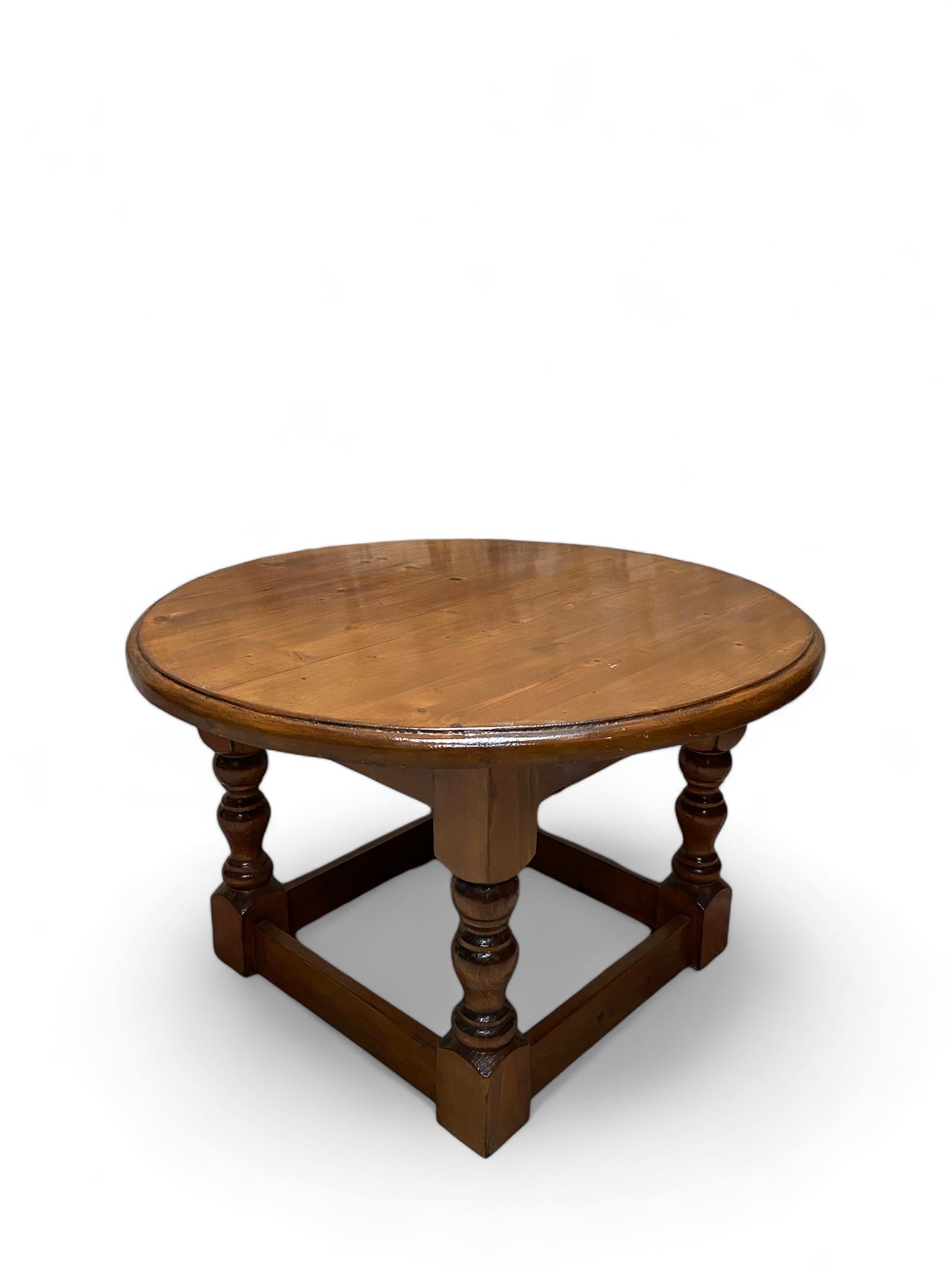 Vintage Teak Round Coffee Table c.1970 (1 of 5)