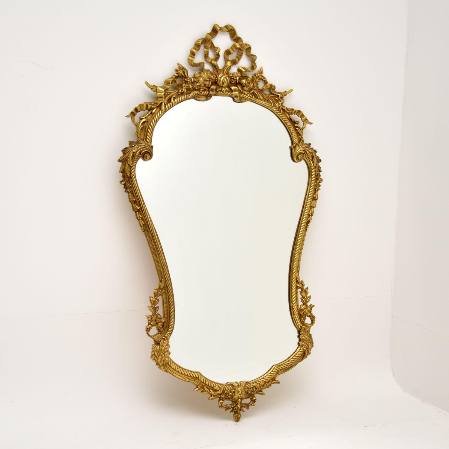 French Style Solid Brass Mirror (1 of 12) French Style Solid Brass Mirror (1 of 12)