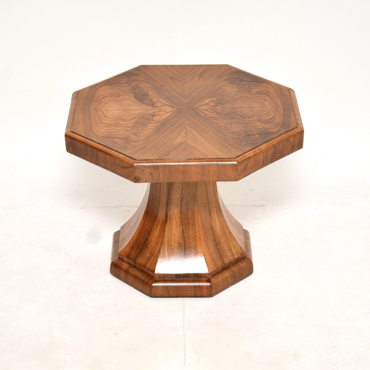 Art Deco Burr Walnut Occasional Side Table / Coffee Table (1 of 6) Art Deco Burr Walnut Occasional Side Table / Coffee Table (1 of 6)