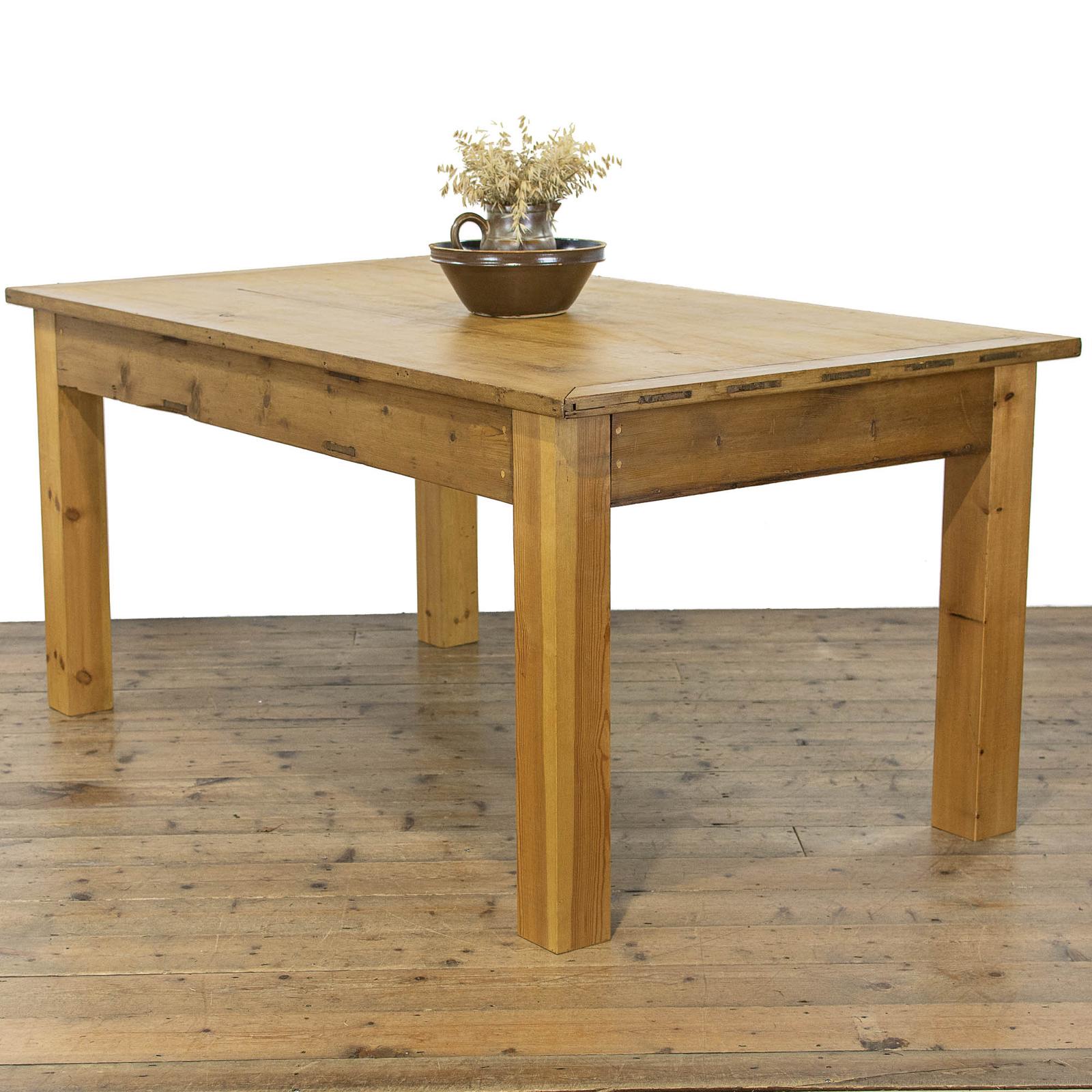 Large Antique Pine Kitchen Table / Work Table (1 of 11) Large Antique Pine Kitchen Table / Work Table (1 of 11)