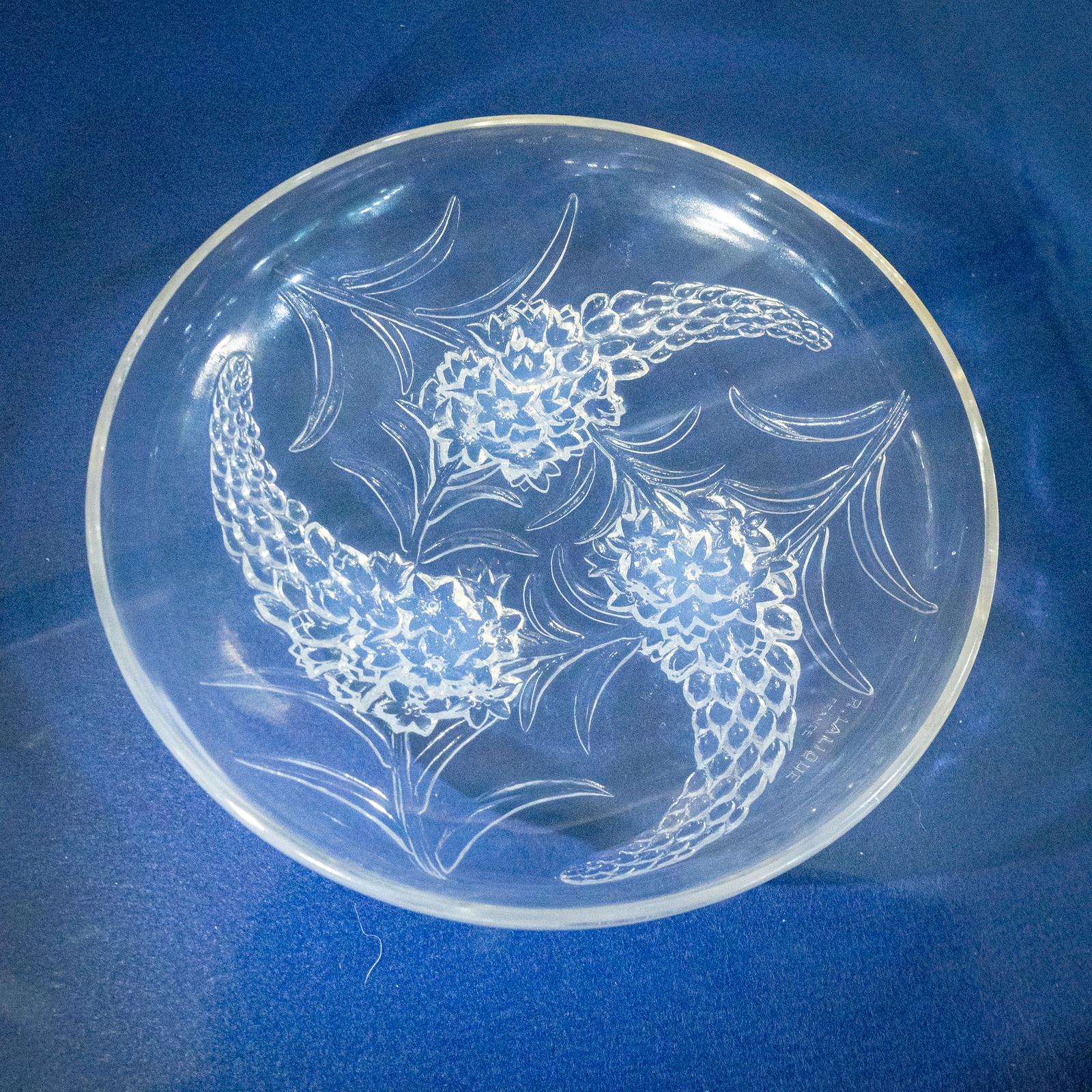 Stunning Veronique Pattern Lalique Bowl (1 of 8)