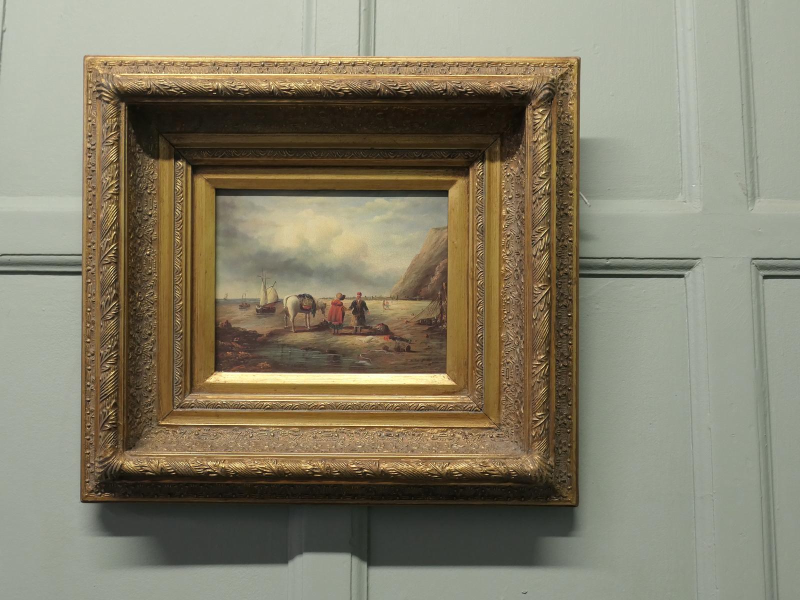 Reproduction Artwork After William Shayer, Fisher Folk (1 of 6) Reproduction Artwork After William Shayer, Fisher Folk (1 of 6)