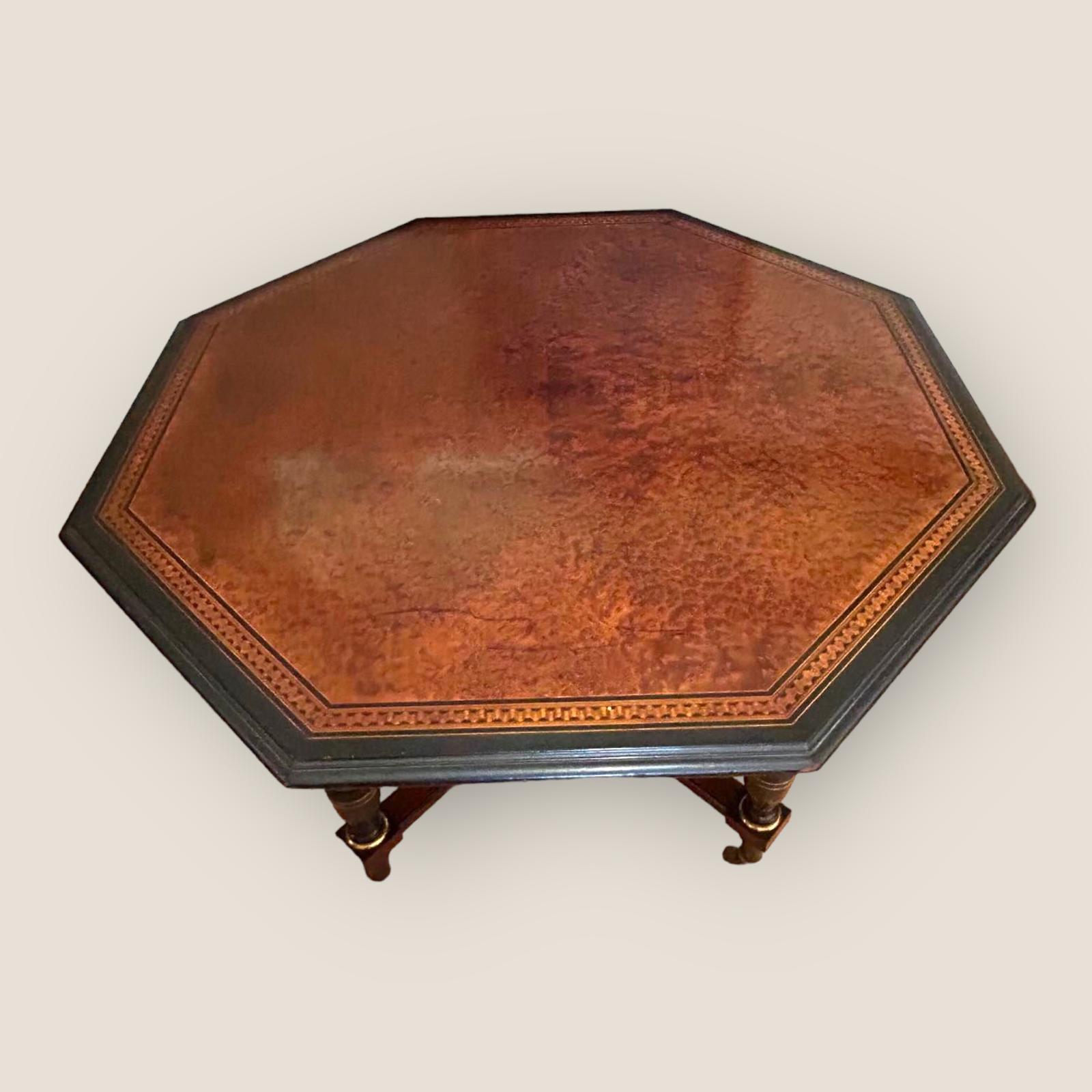 Victorian Ebonised & Birds Eye Maple Centre Table (1 of 6) Victorian Ebonised & Birds Eye Maple Centre Table (1 of 6)