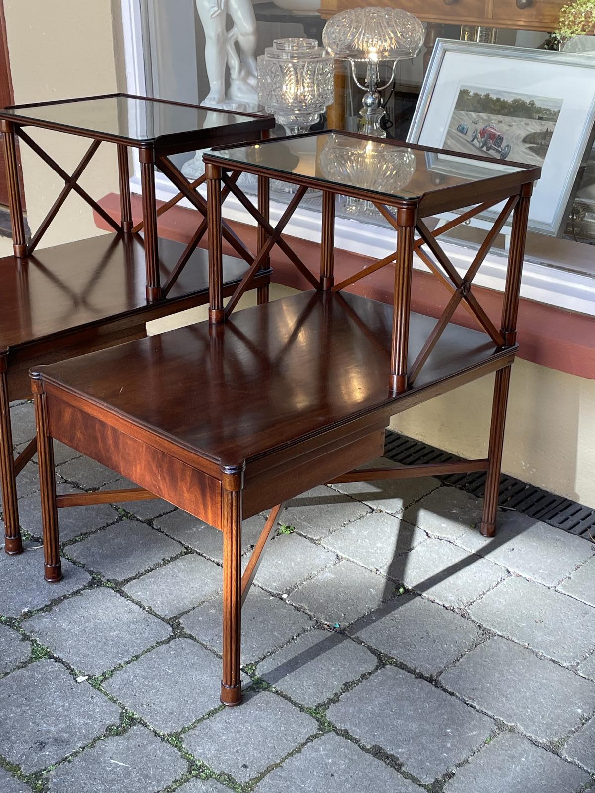 Pair of Regency Style Bedside Tables (1 of 6)