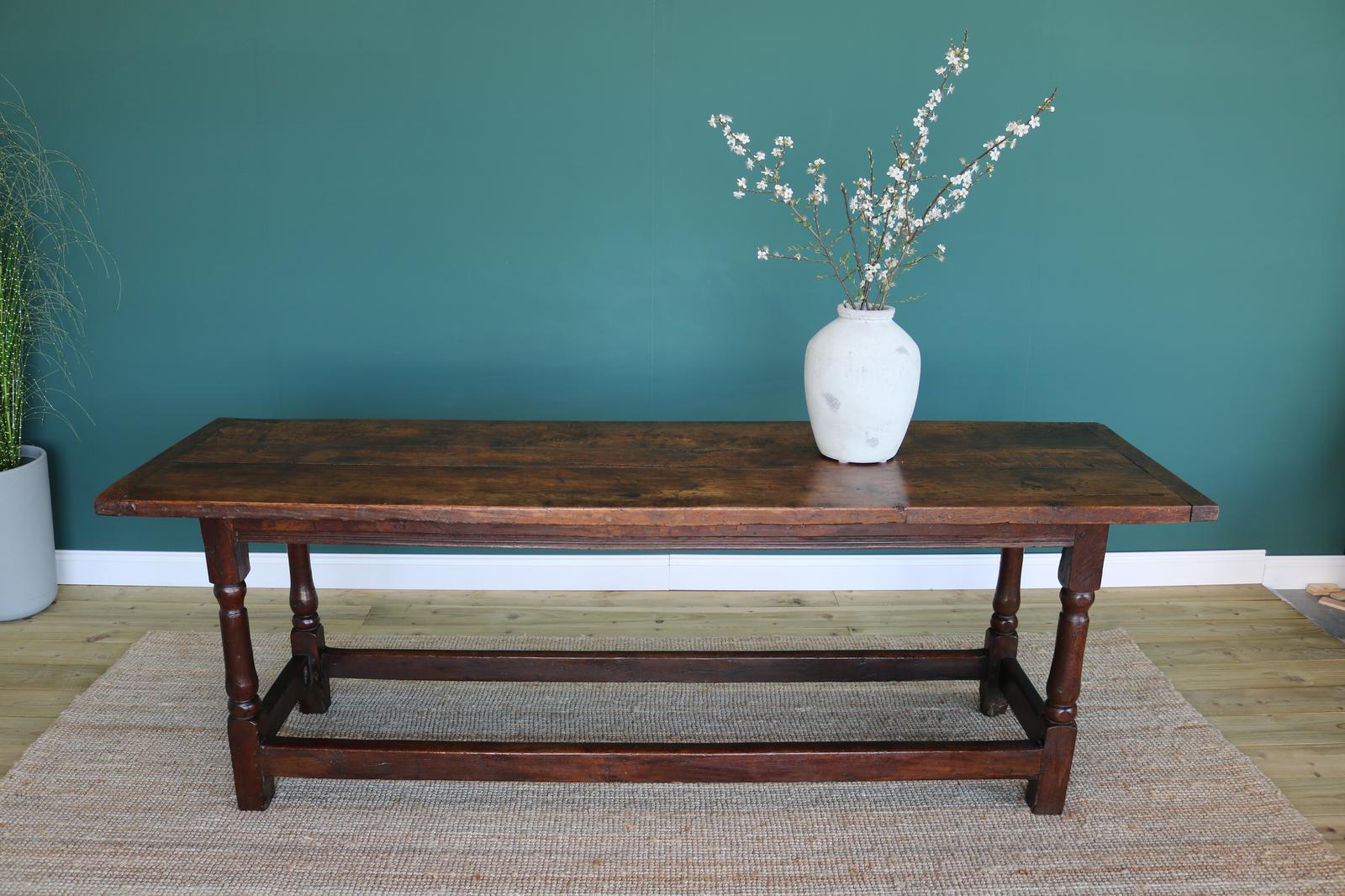 18th Century Oak  Refectory Dining Table (1 of 11)