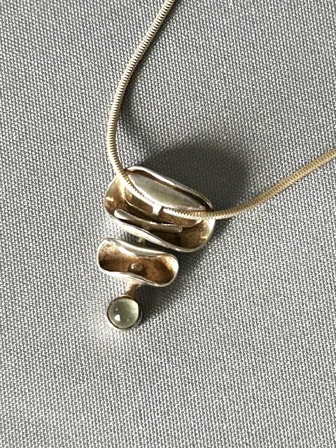 Norwegian Silver Drop Pendant Necklace (1 of 8) Norwegian Silver Drop Pendant Necklace (1 of 8)