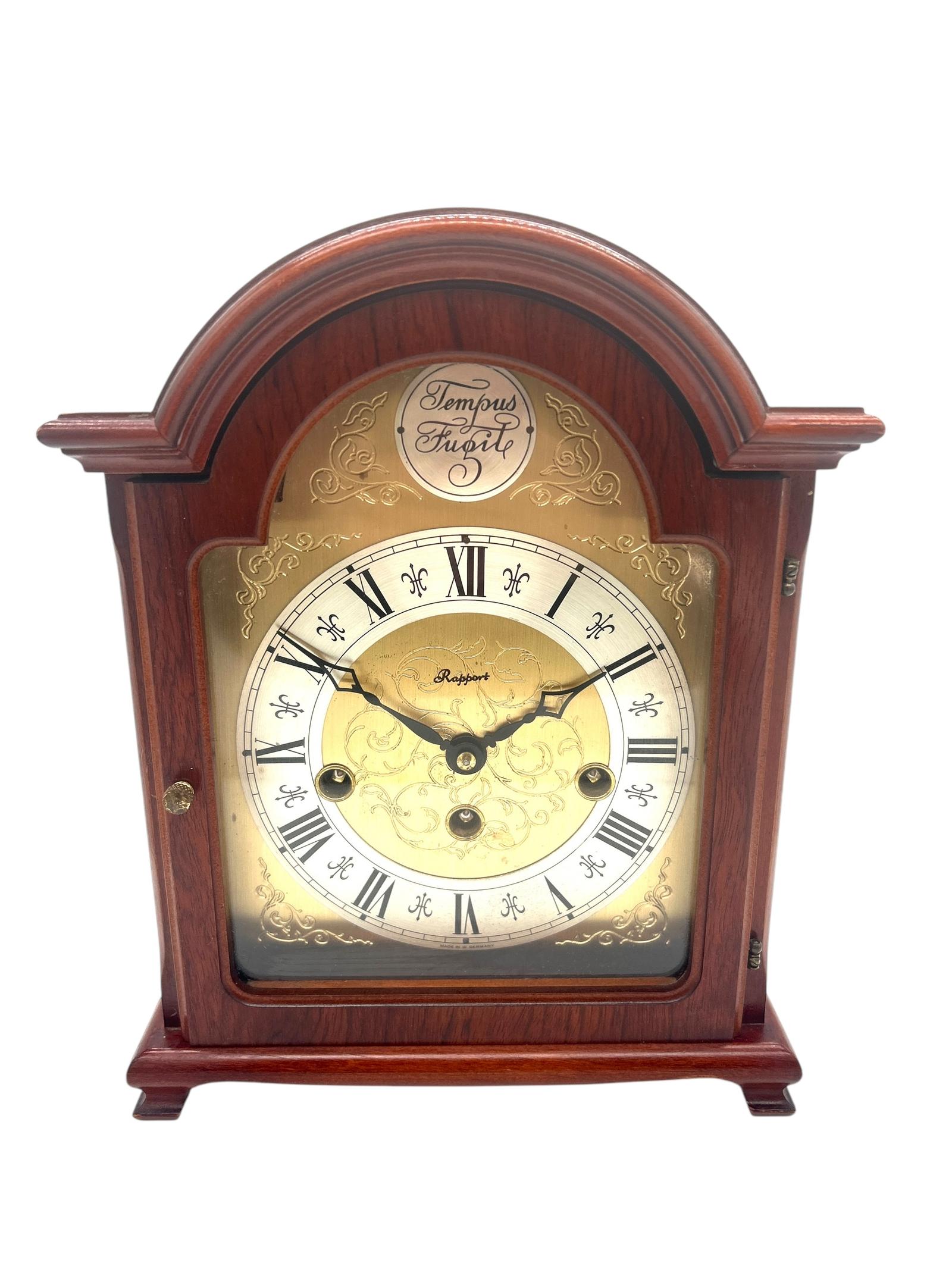 Fabulous Rapport Westminster Chime Miniature Bracket Clock (1 of 11)