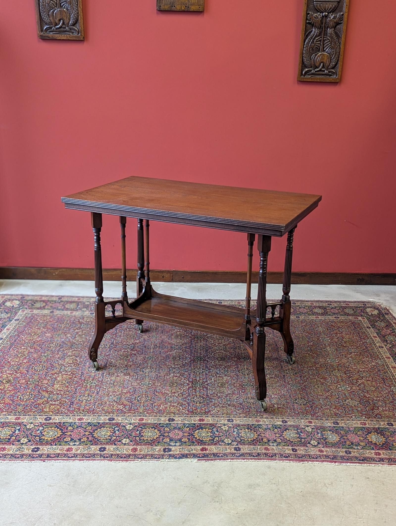 Victorian Aesthetic Movement Occasional Table by Gregory & Co (1 of 10)