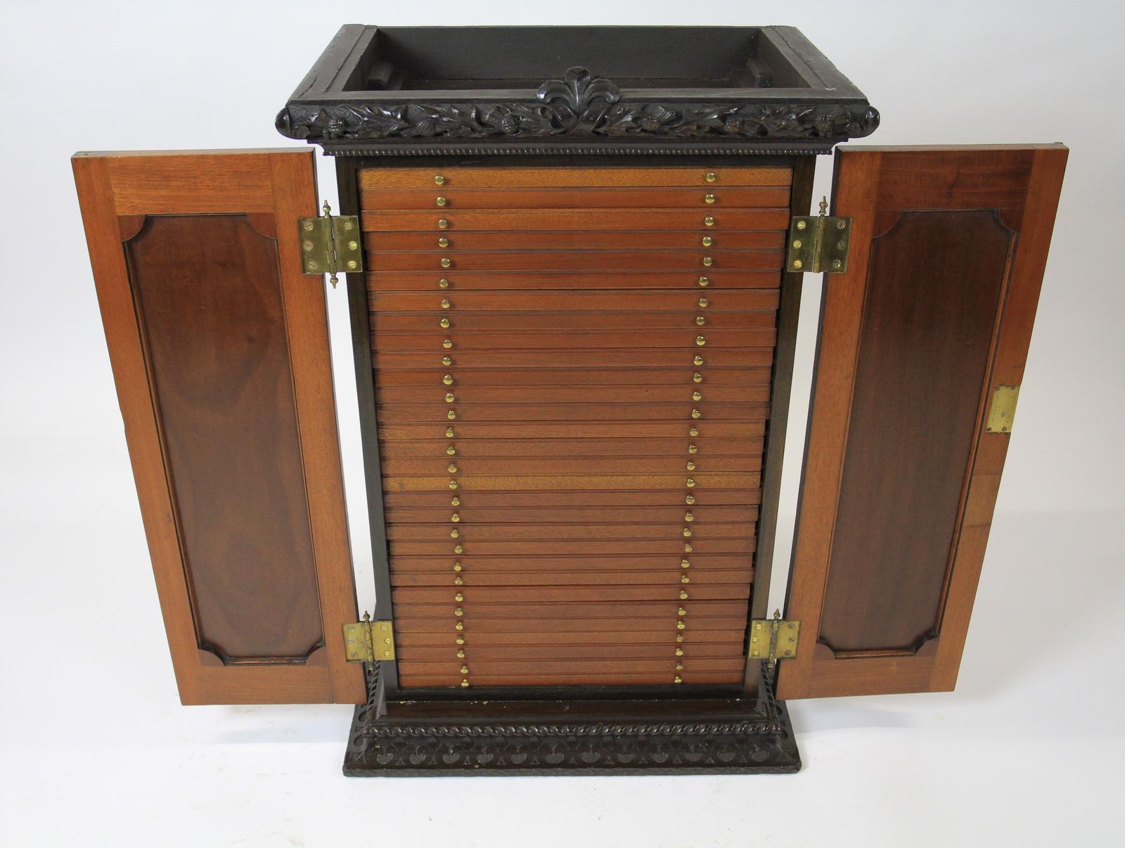 Fine Victorian Mahogany Fitted 30 Drawer Coin Collectors Chest (1 of 9) Fine Victorian Mahogany Fitted 30 Drawer Coin Collectors Chest (1 of 9)