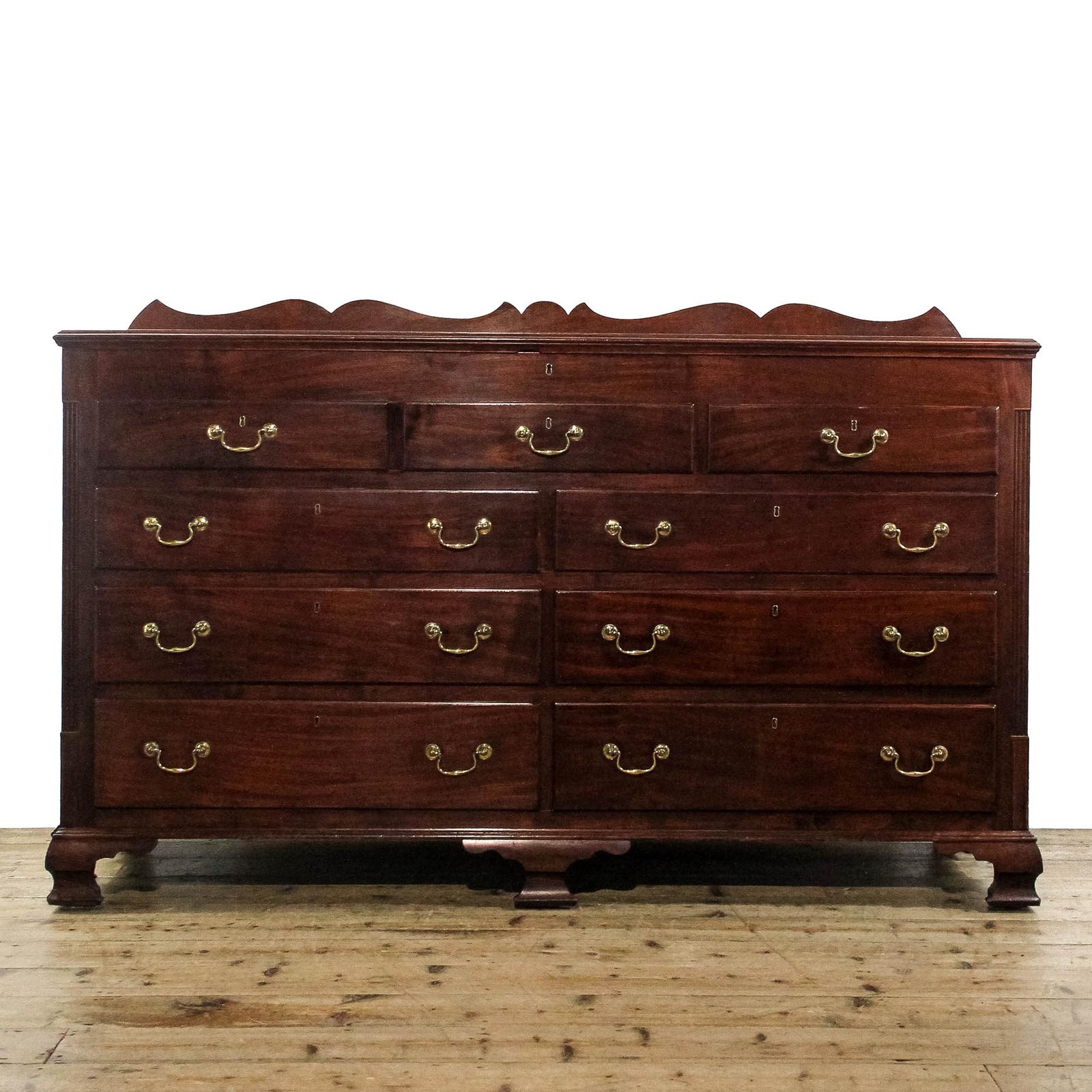 Antique George III Lancashire Mahogany Mule Chest (1 of 13)