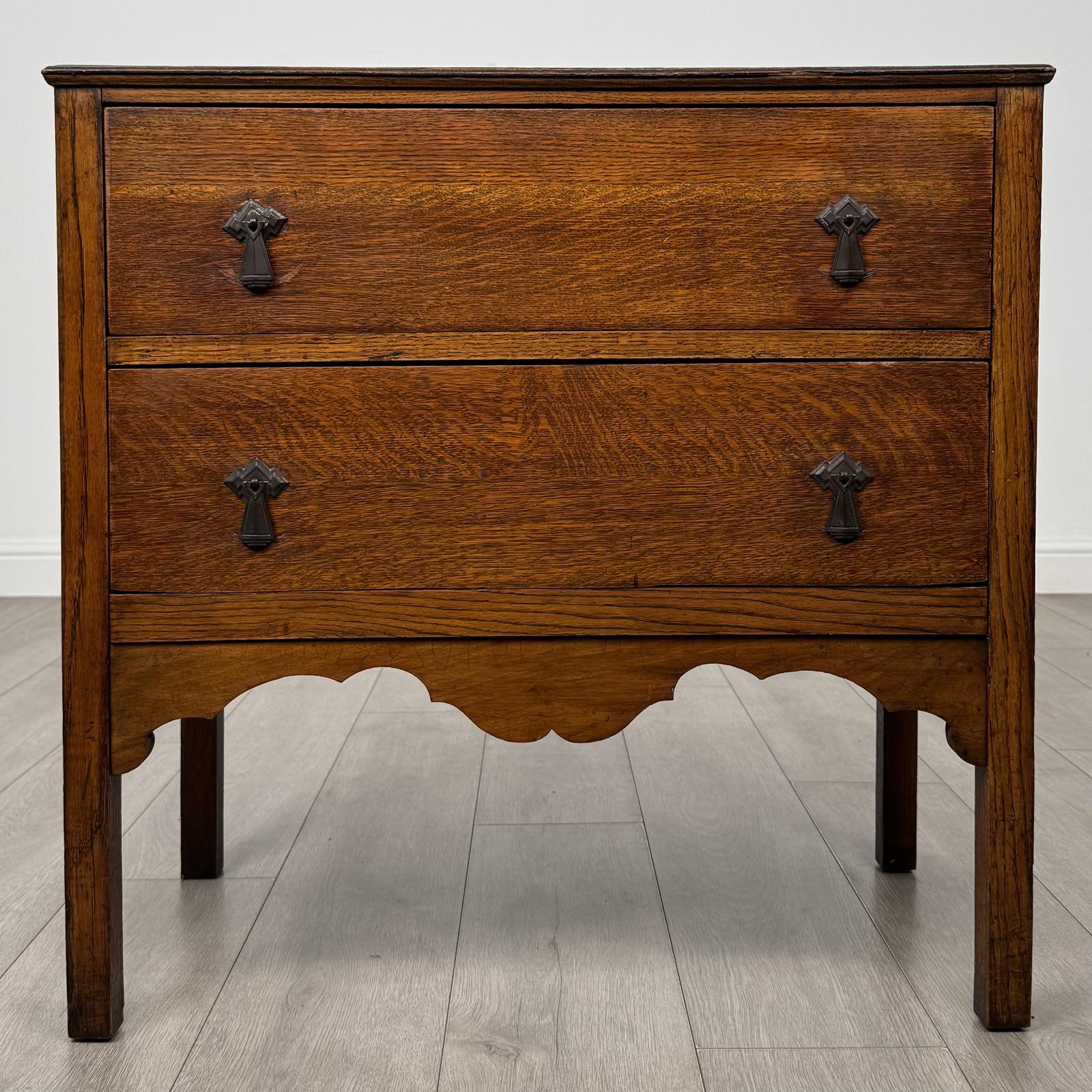 Antique 20th Century Chest Of Drawers In Golden Oak (1 of 11) Antique 20th Century Chest Of Drawers In Golden Oak (1 of 11)