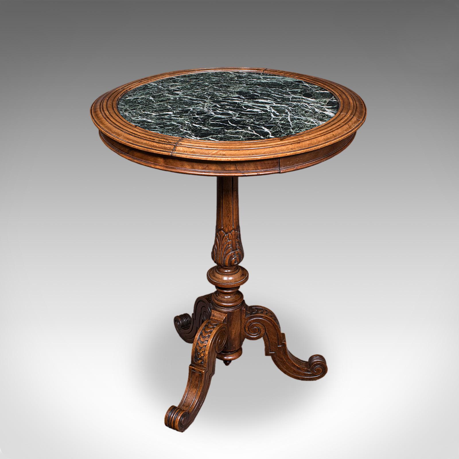 Antique Decanter Table, English, Walnut, Marble, Wine, Cocktail c.1870 (1 of 12) Antique Decanter Table, English, Walnut, Marble, Wine, Cocktail c.1870 (1 of 12)