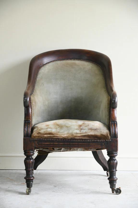 Antique 19th Century Mahogany Tub Chair (1 of 12) Antique 19th Century Mahogany Tub Chair (1 of 12)