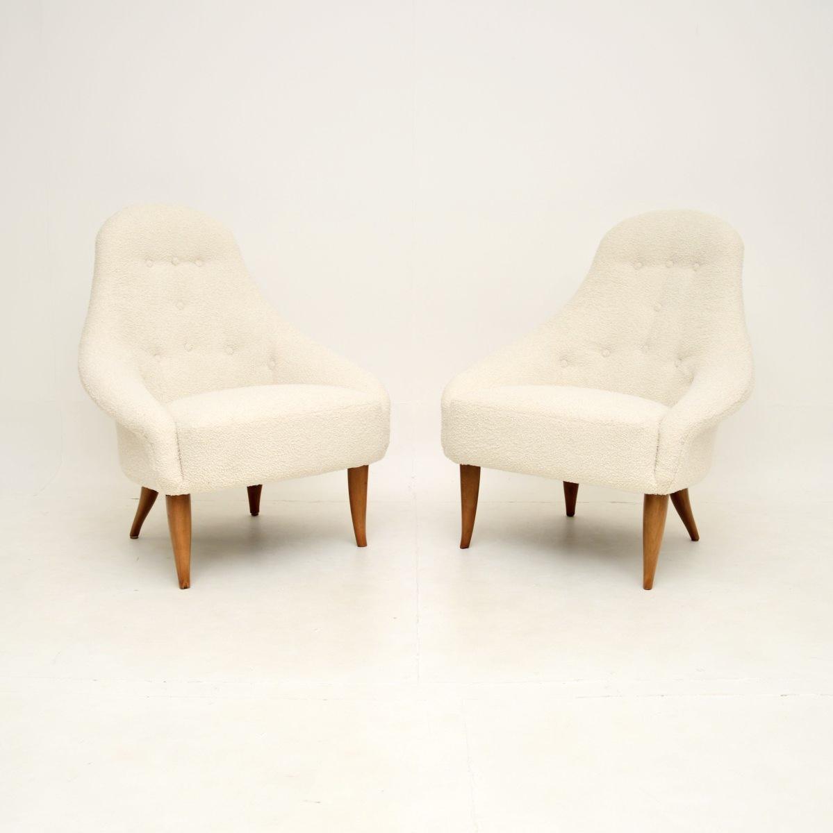 Pair of Vintage Swedish Armchairs by Kerstin Horlin Holmquist (1 of 6)