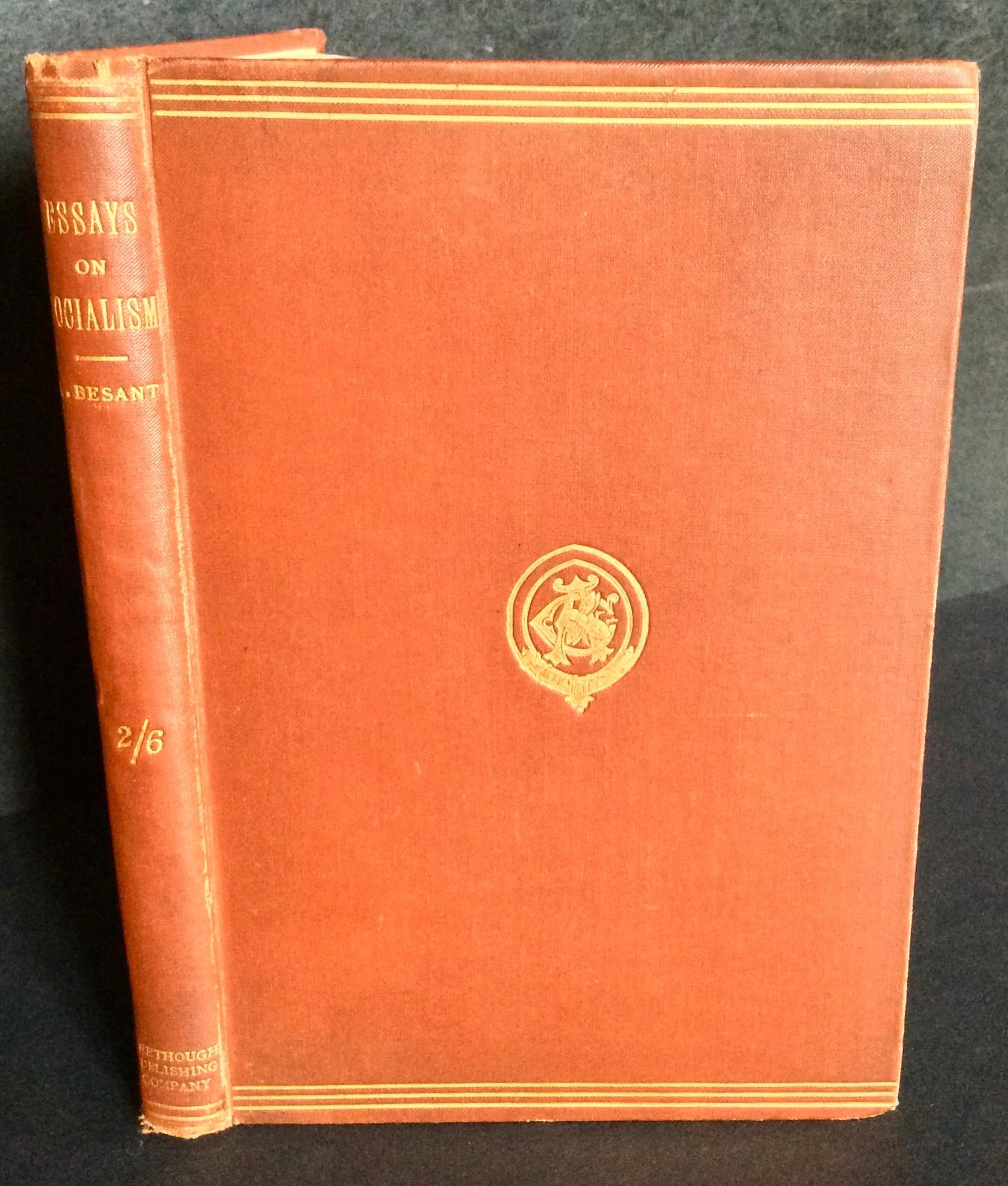 1887 Annie Besant 1st Edition Pamphlets on Socialism & Radicalism (1 of 4)