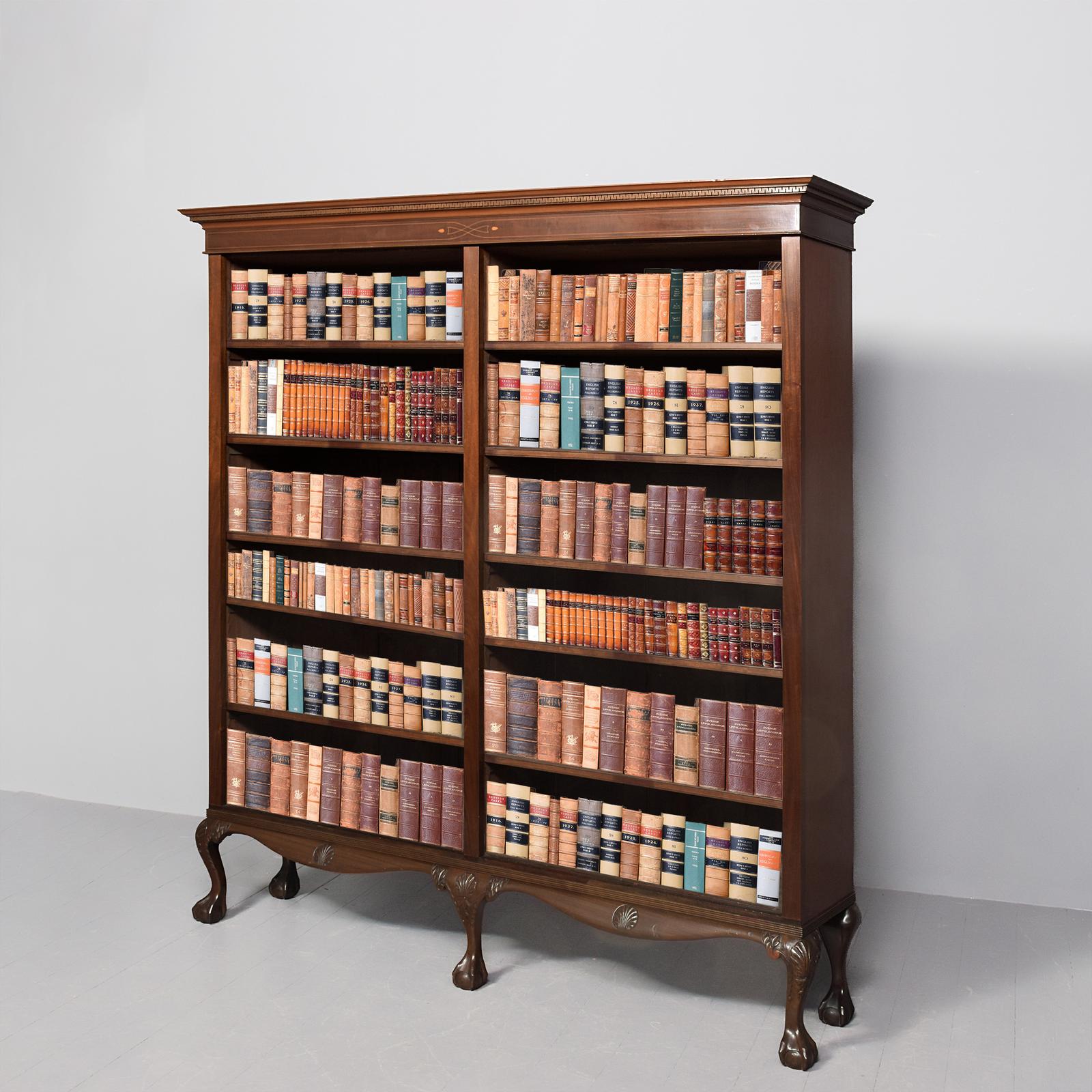 Georgian Style Mahogany Inlaid Open Bookcase c.1860 (1 of 10) Georgian Style Mahogany Inlaid Open Bookcase c.1860 (1 of 10)