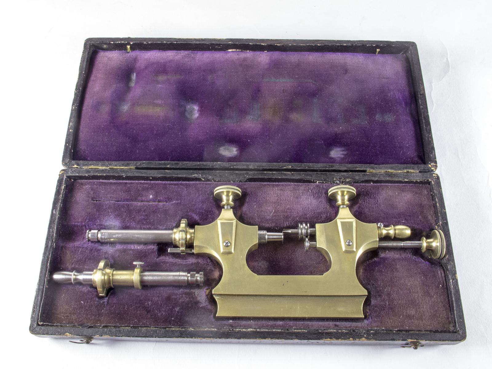 Late Victorian Watchmaker's Jacot Lathe (1 of 6) Late Victorian Watchmaker's Jacot Lathe (1 of 6)