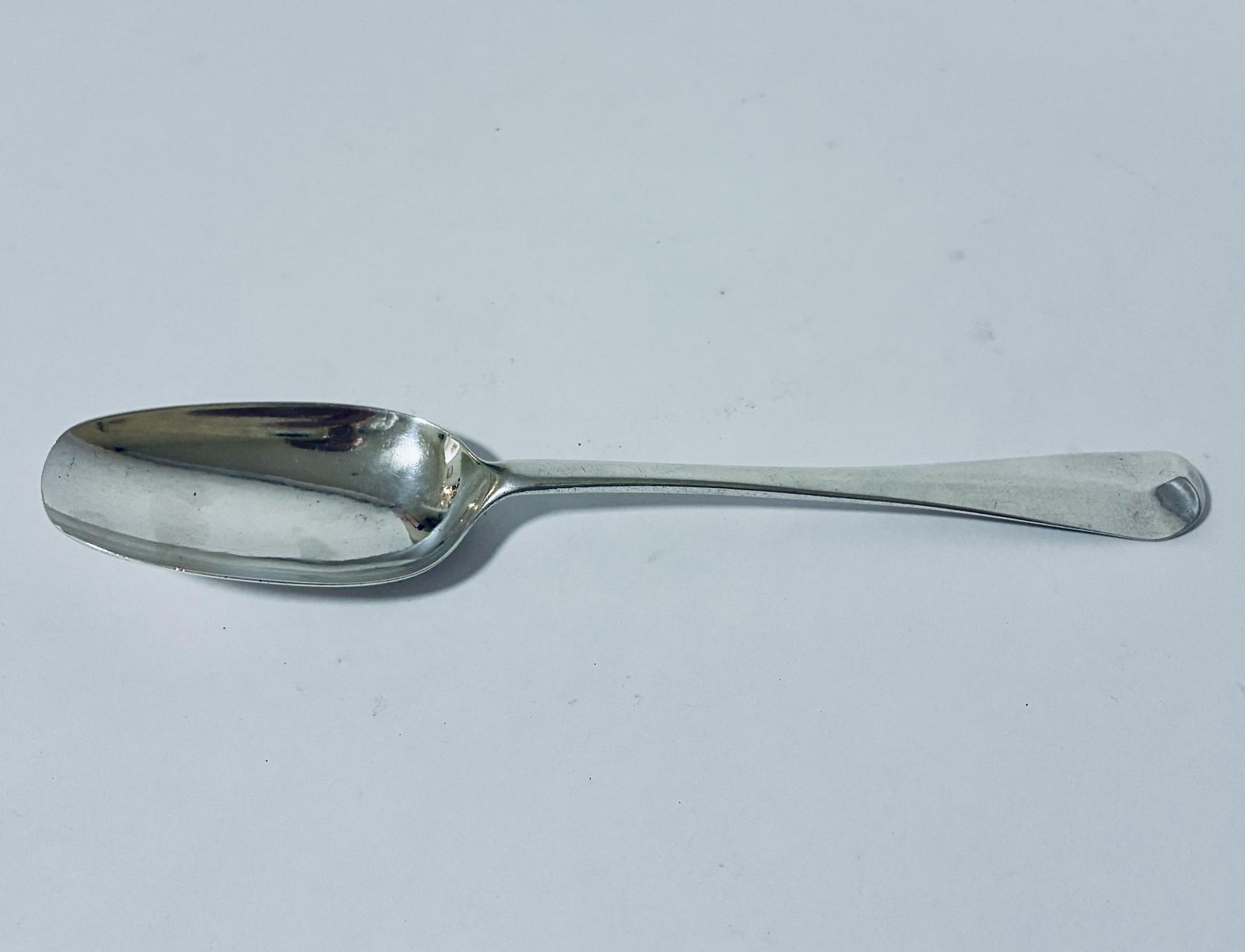 18th Century Silver Serving Spoon (1 of 9) 18th Century Silver Serving Spoon (1 of 9)