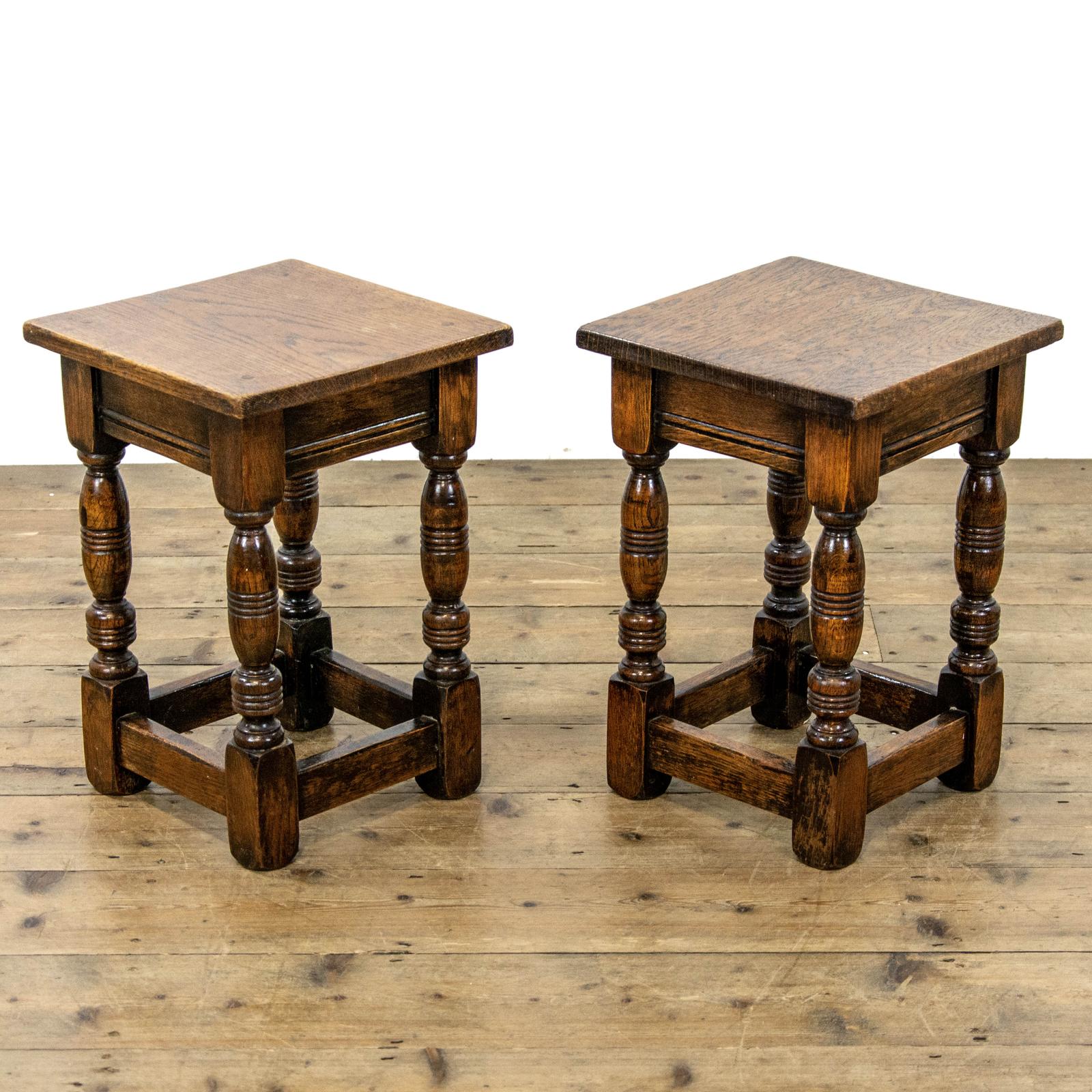 Pair of Oak Side Tables (1 of 9) Pair of Oak Side Tables (1 of 9)