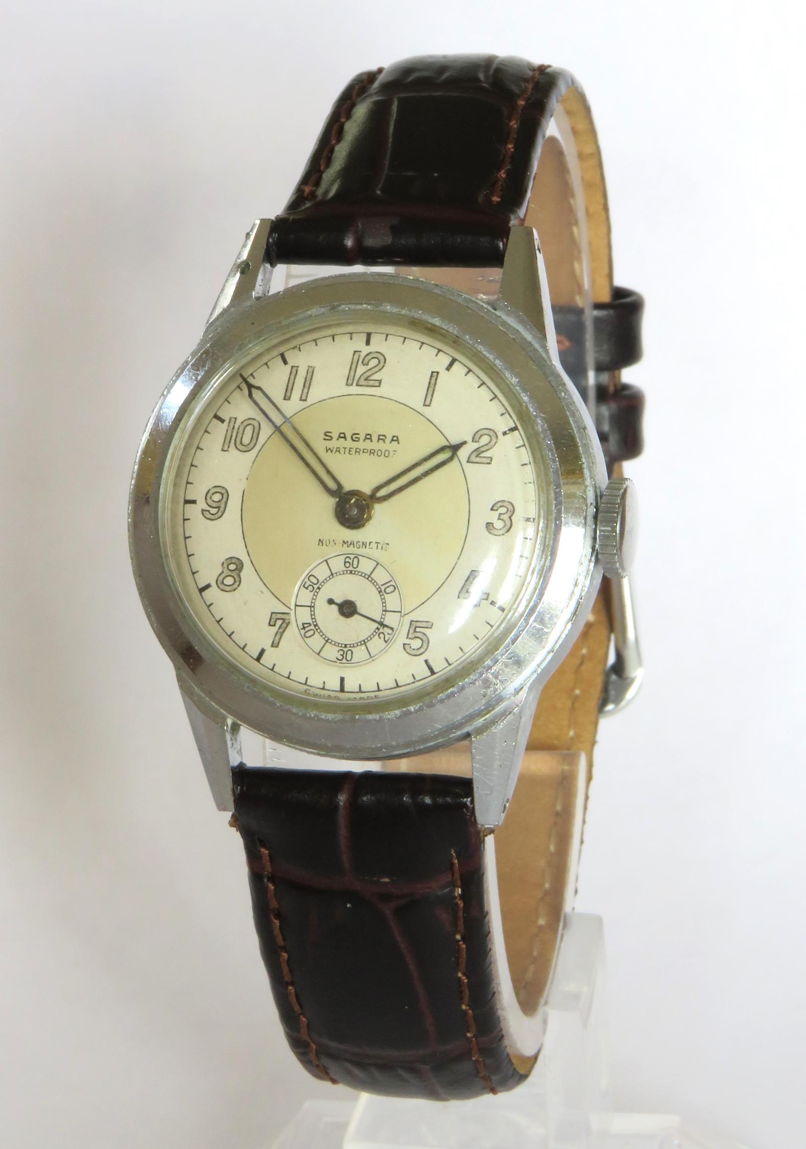 Watch: Gents 1940s Sagara Wrist Watch (1 of 5)