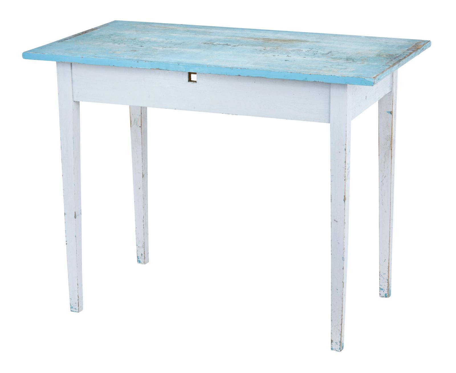Early 20th Century Swedish Painted Occasional Table (1 of 8)