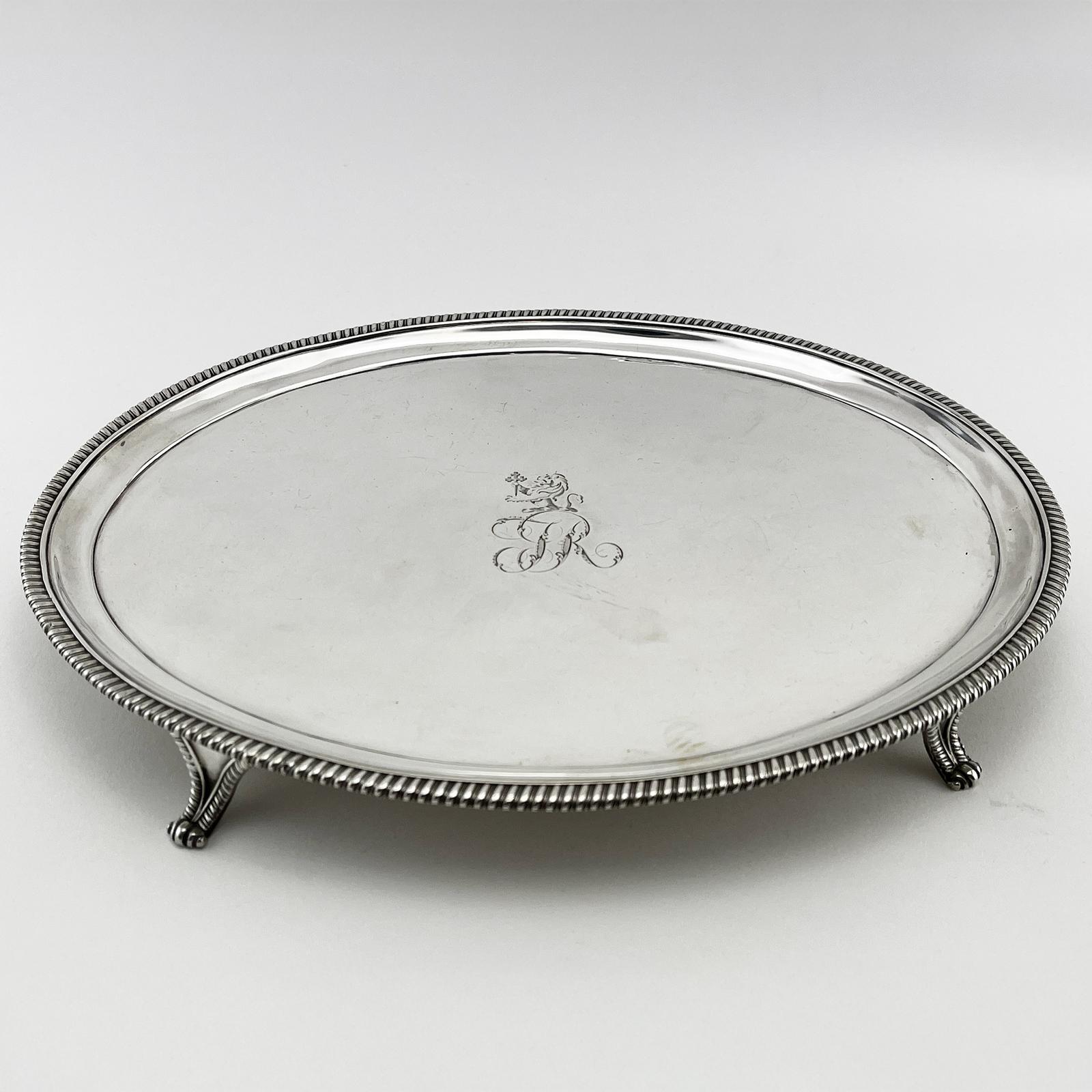 Georgian Sterling Silver Peter & William Bateman Salver (1 of 6)